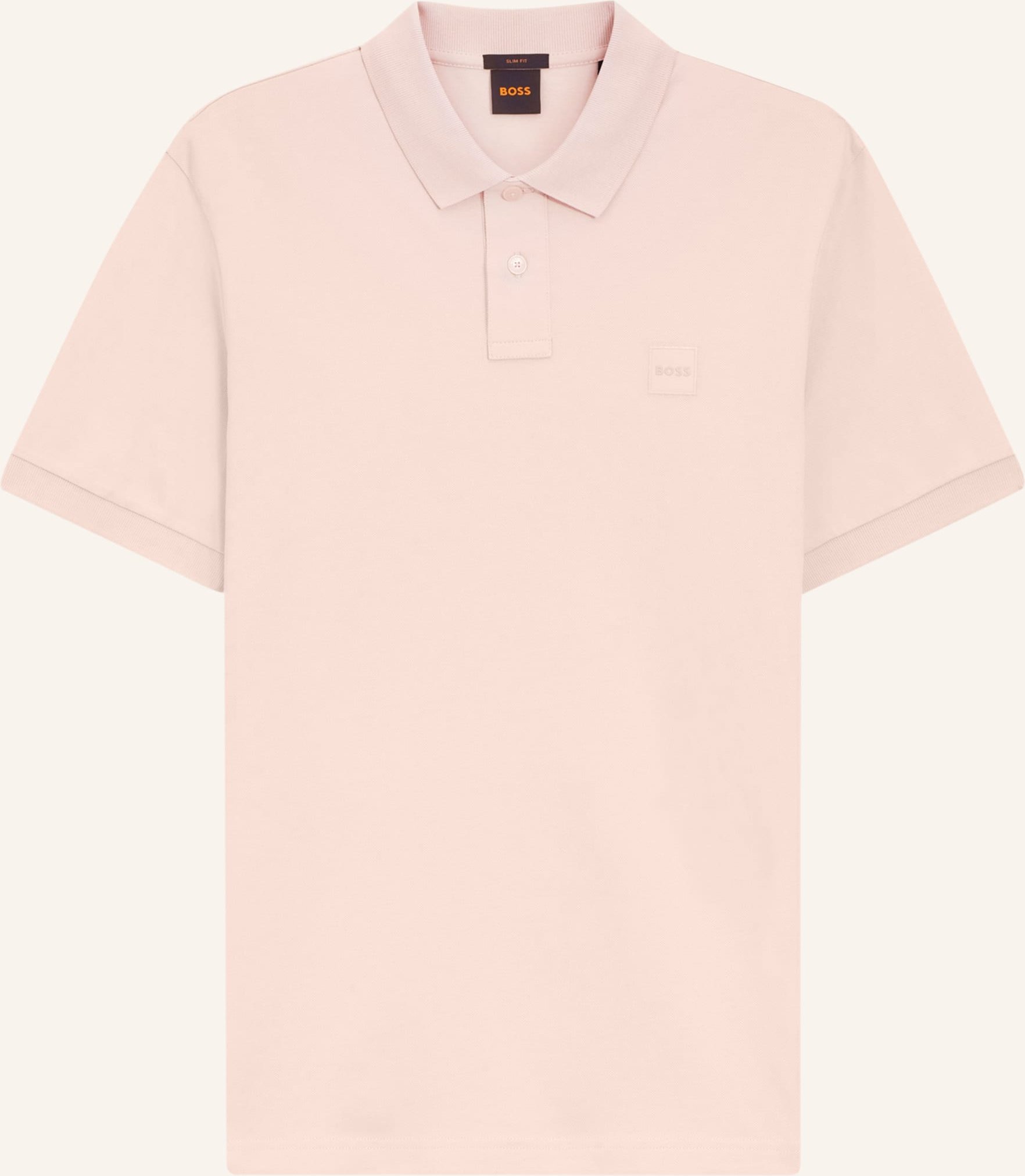 Boss Jersey-Poloshirt Passenger rosa