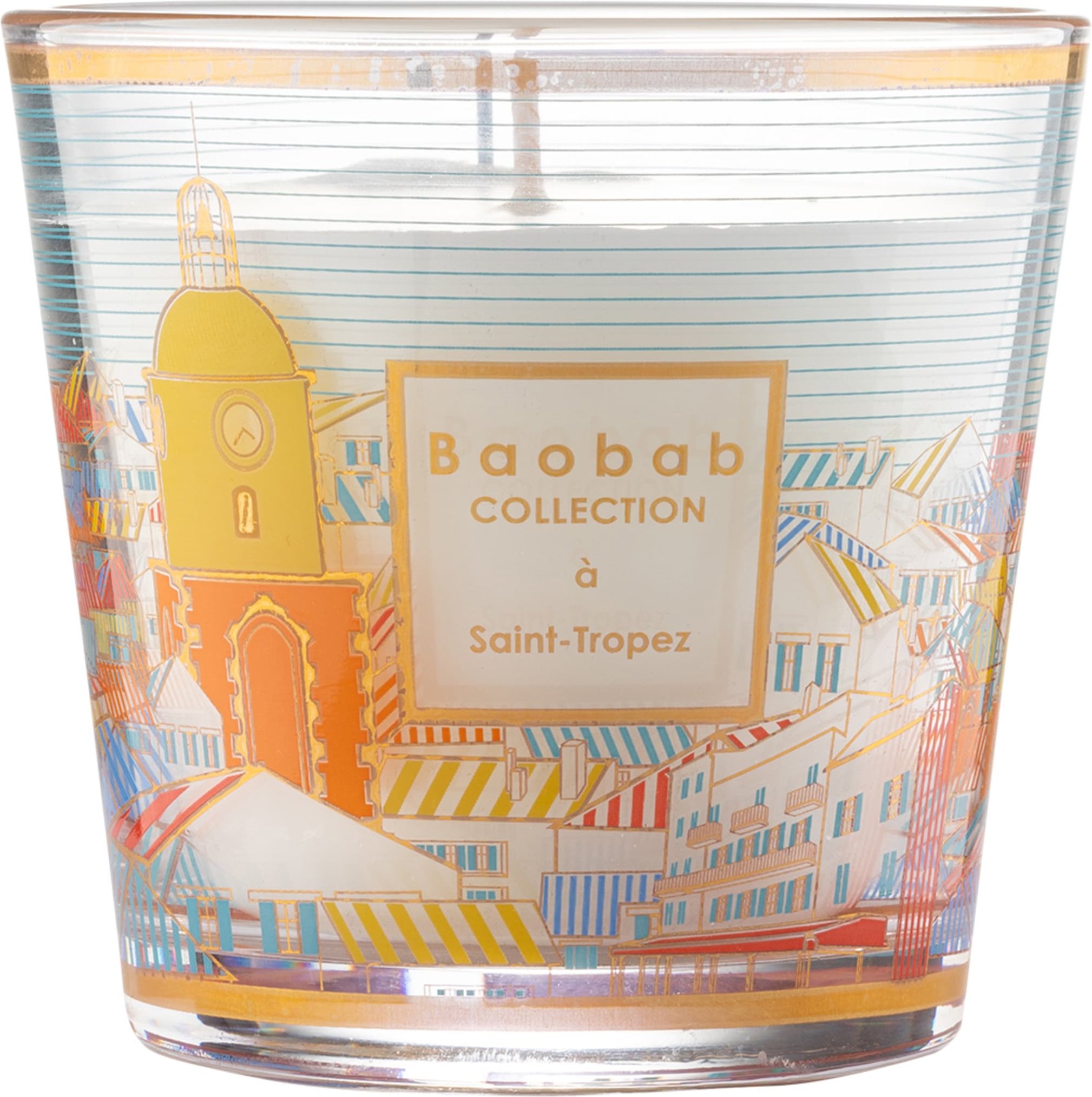 Baobab Collection Duftkerze À Saint Tropez weiss