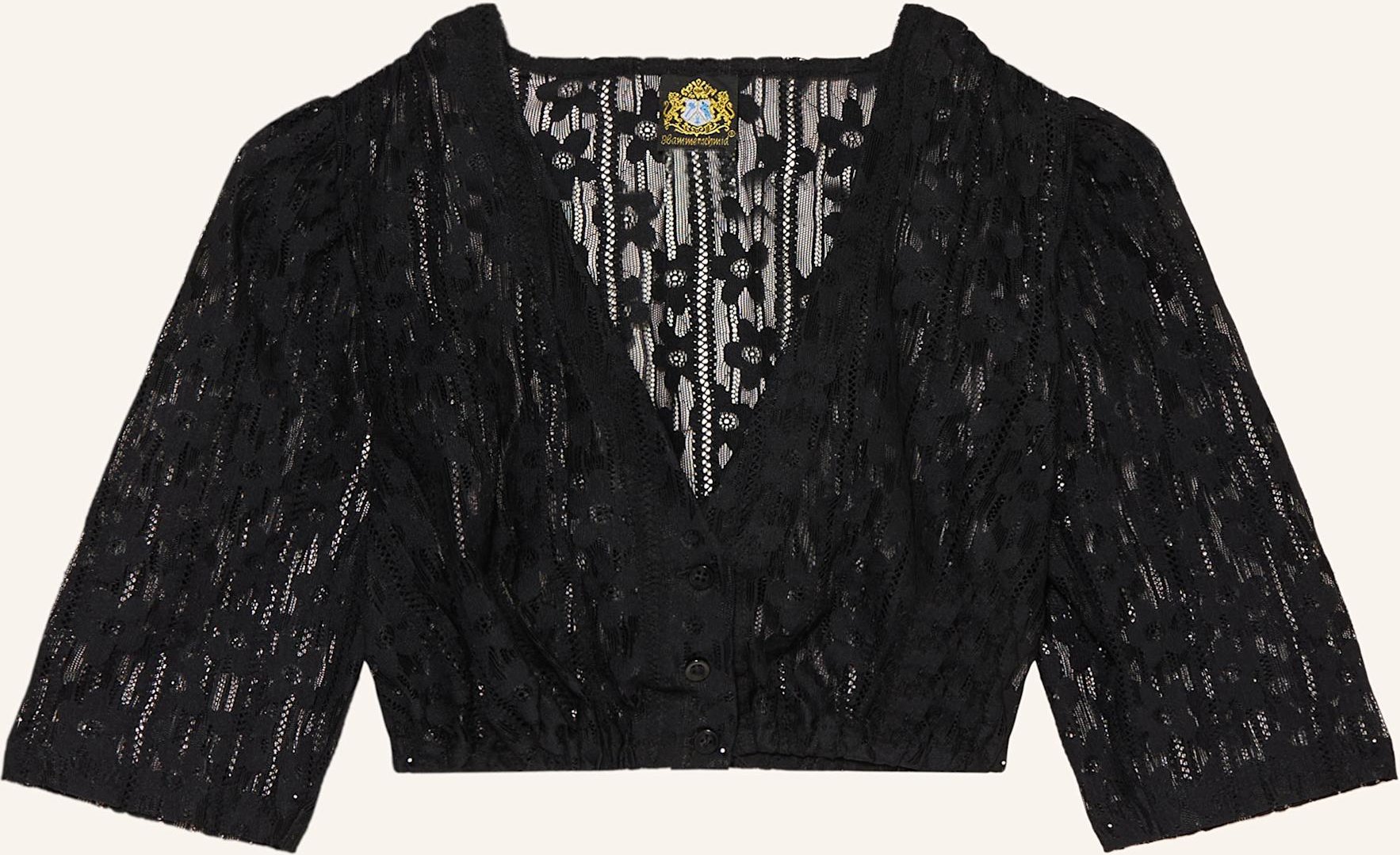 Hammerschmid Dirndlbluse Anina Aus Spitze schwarz