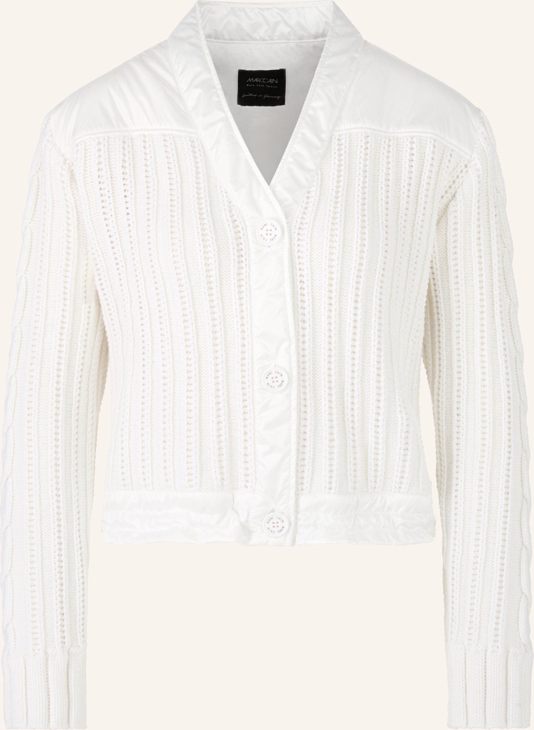 Marc Cain Cardigan weiss