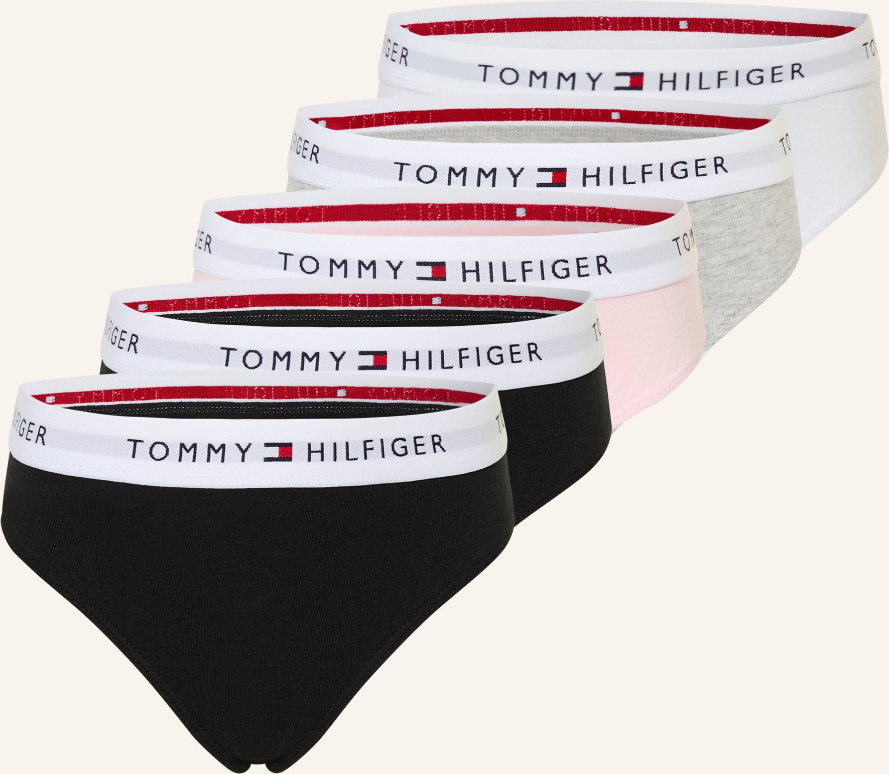Thumbnail - Tommy Hilfiger 5er-Pack Slips schwarz