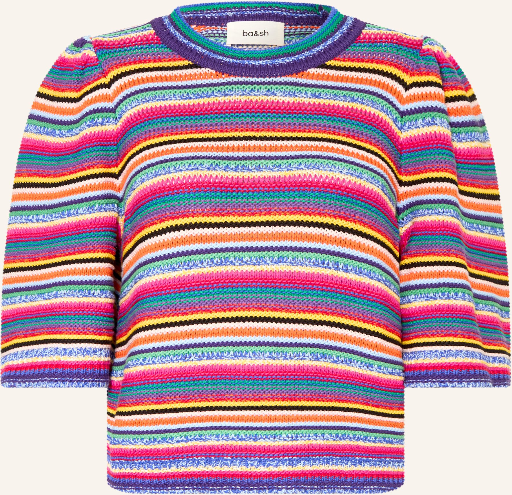 Ba&Sh Strickshirt Farfaela schwarz