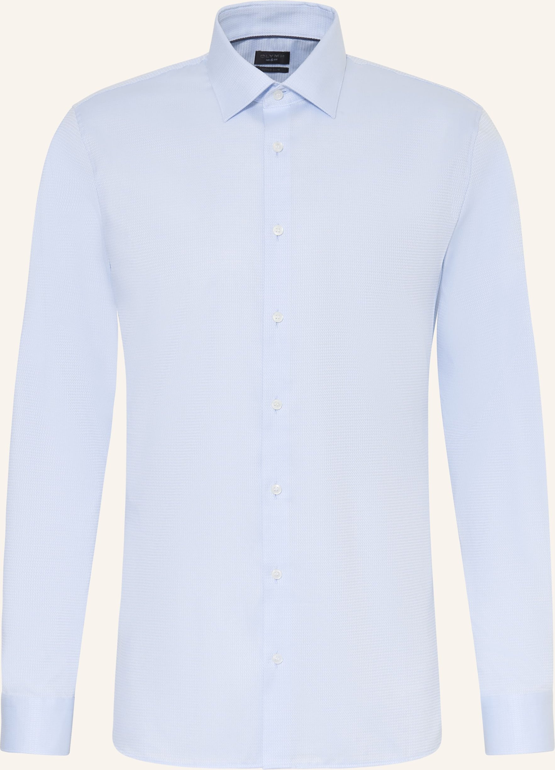 Thumbnail - Olymp Hemd No. Six Super Slim blau