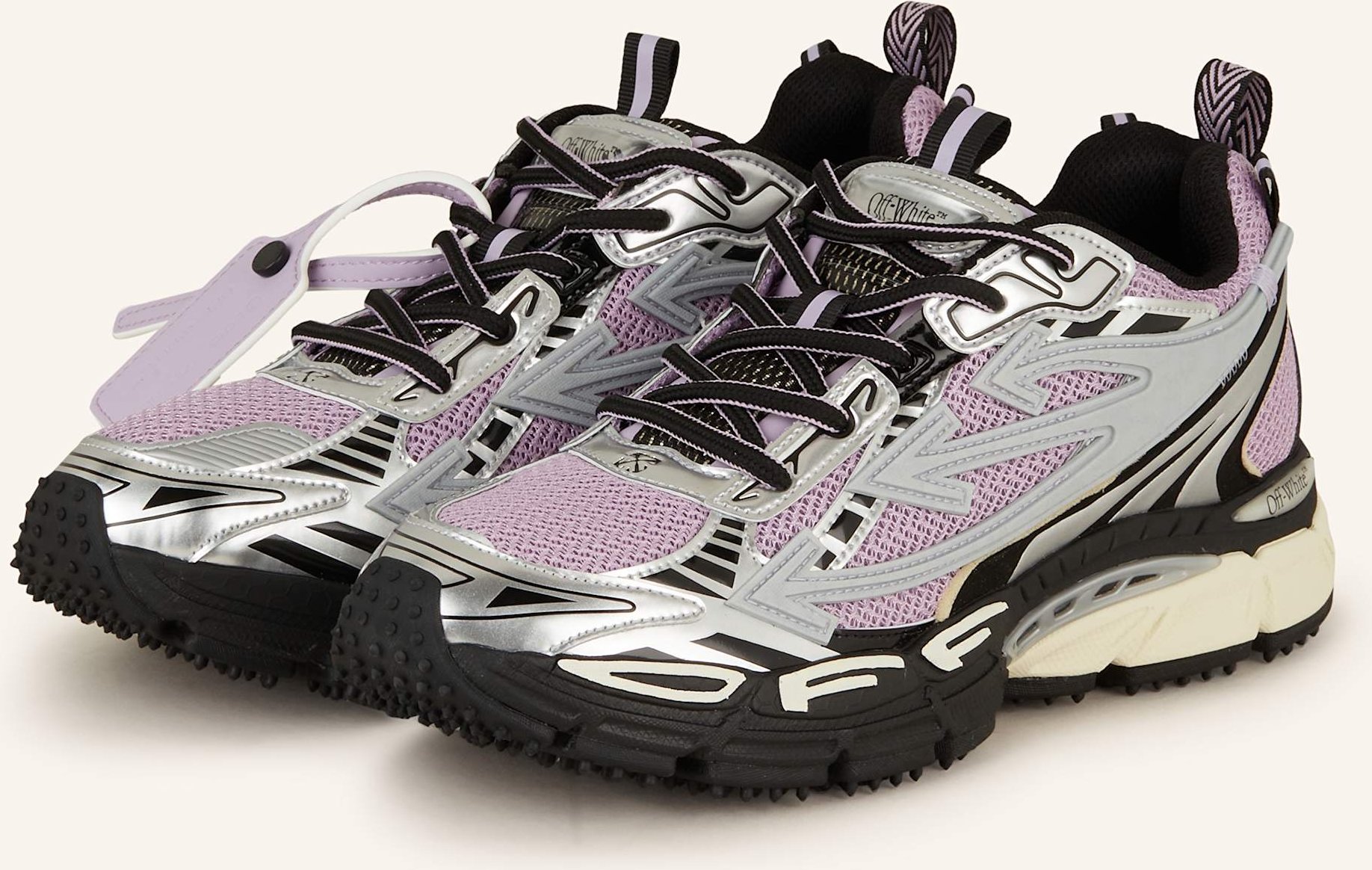 Off-White Sneaker Be Right Back lila