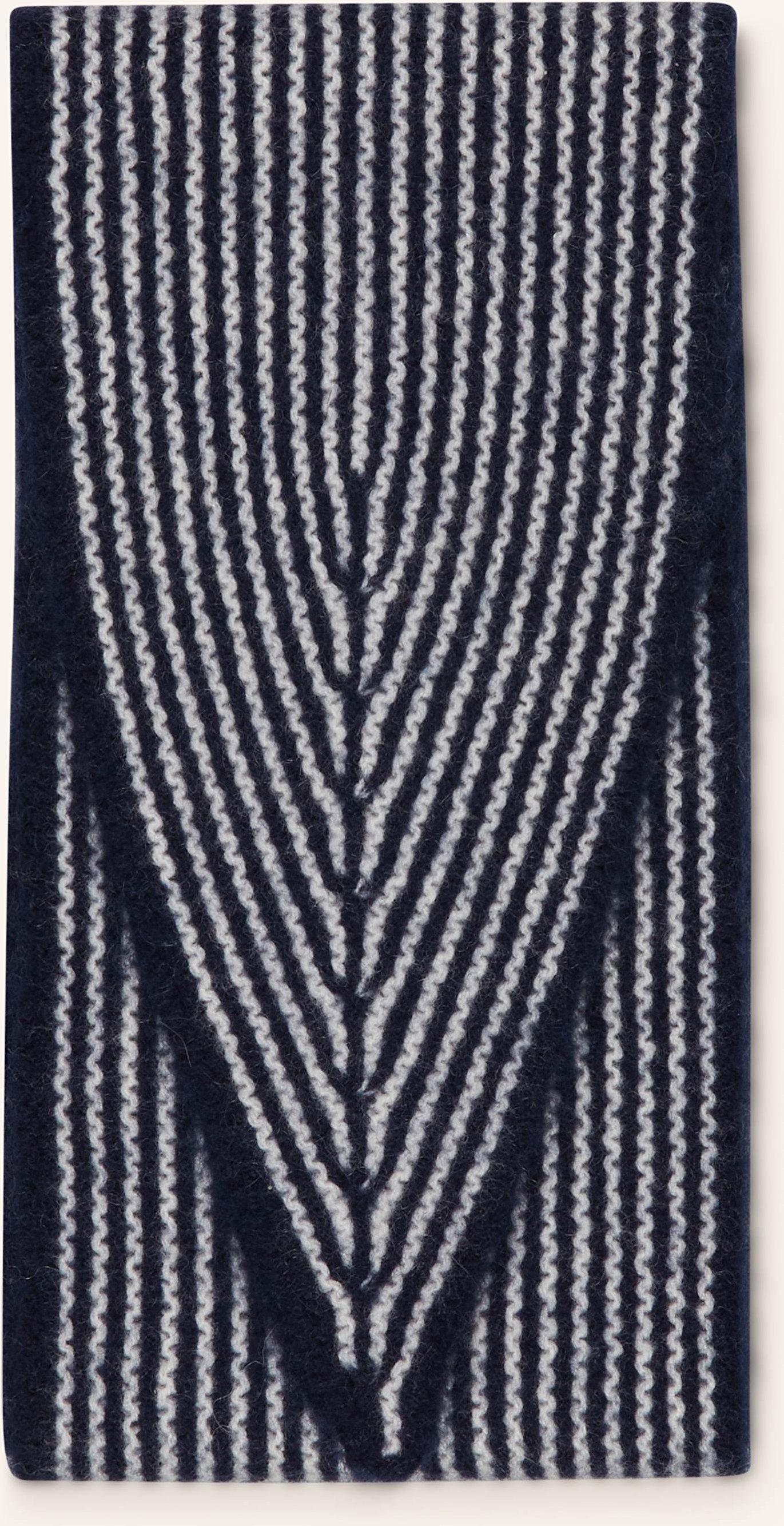 Oats & Rice Cashmere-Schal Sailor blau