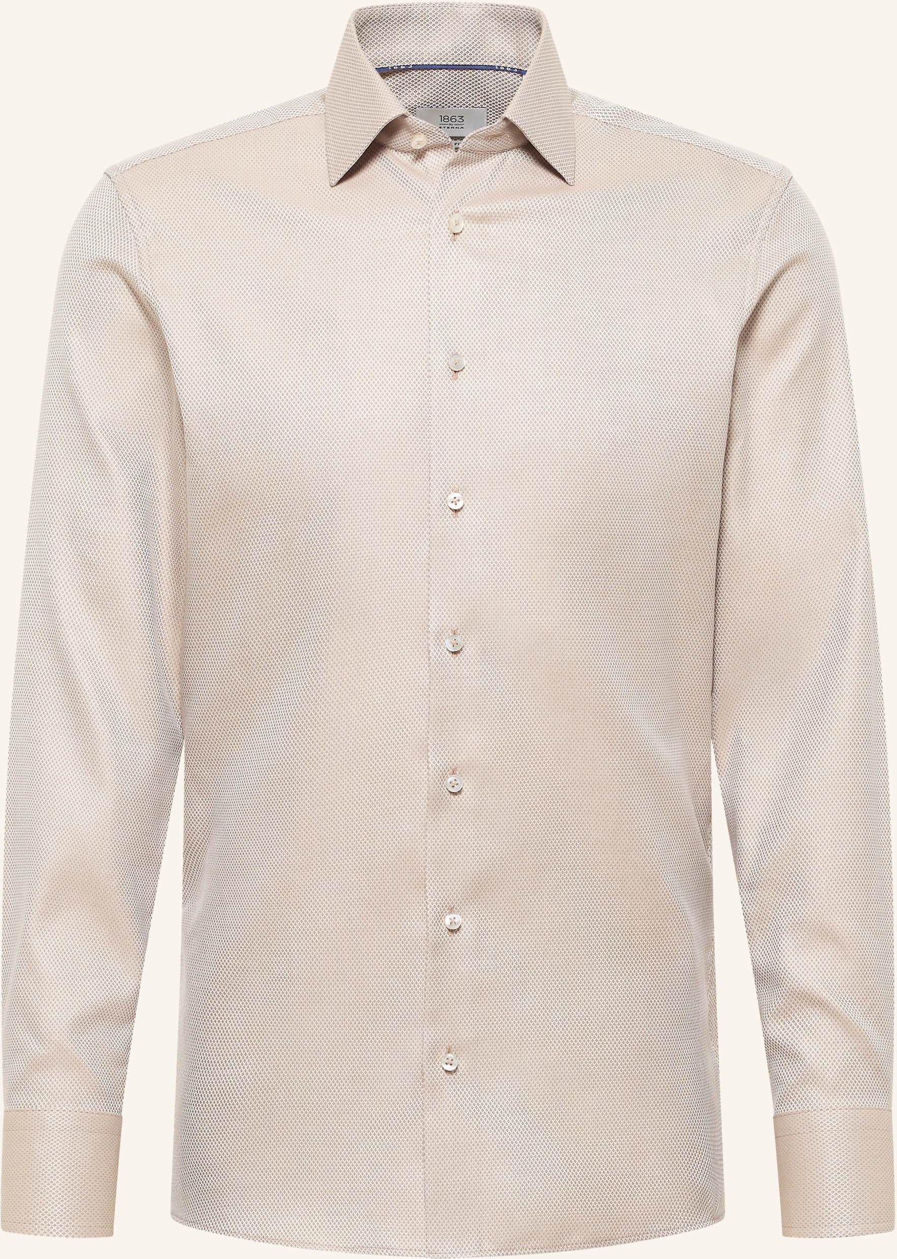 1863 By Eterna Hemd Slim Fit braun