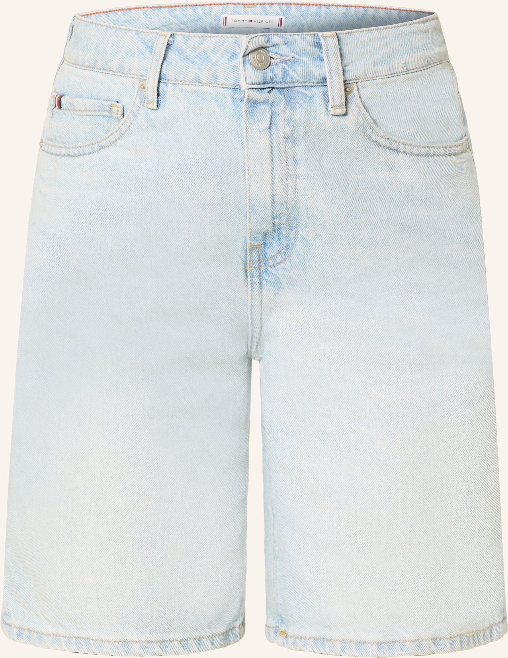 Tommy Hilfiger Jeansshorts Regular Fit blau
