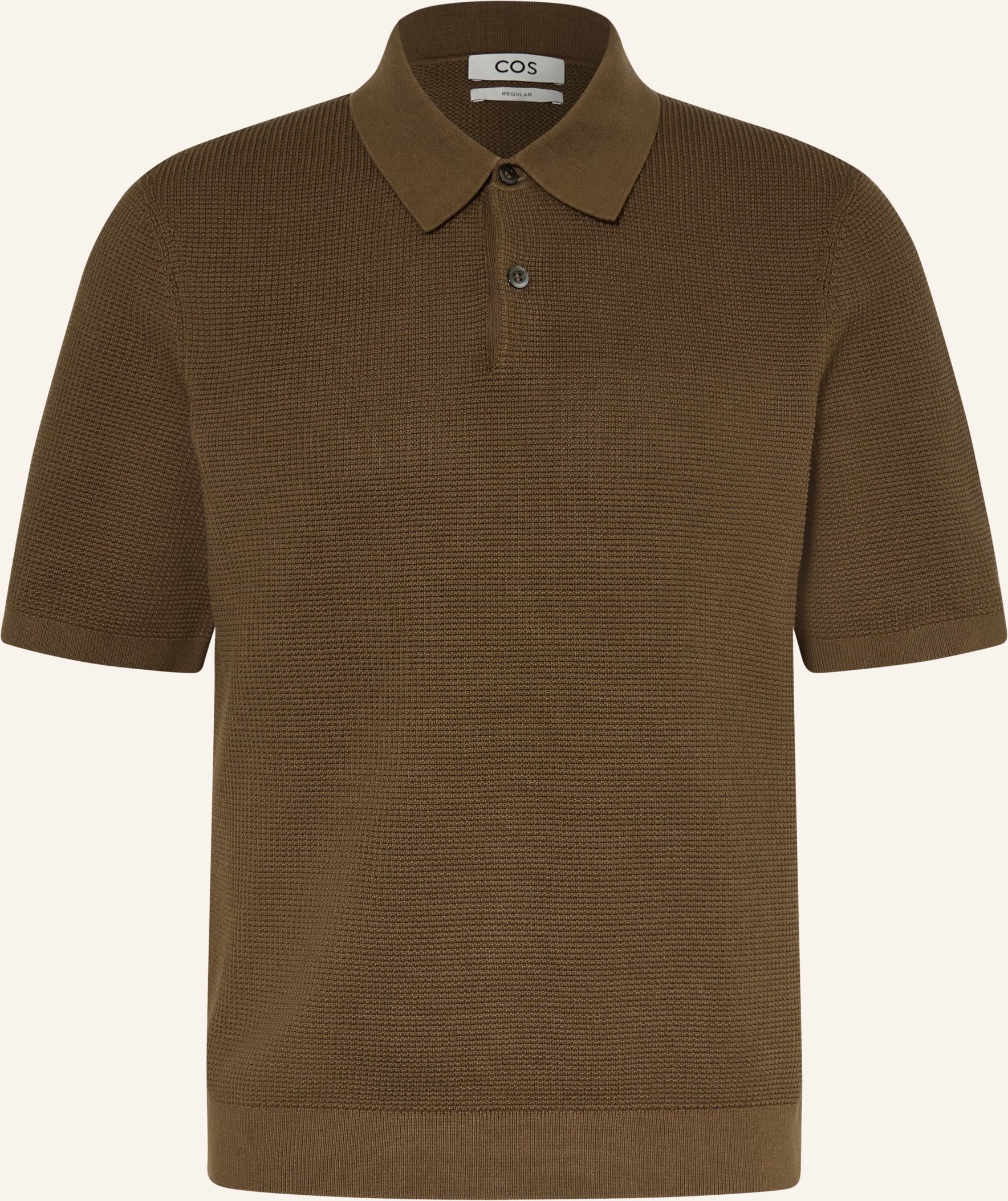 Cos Poloshirt Regular Fit gruen