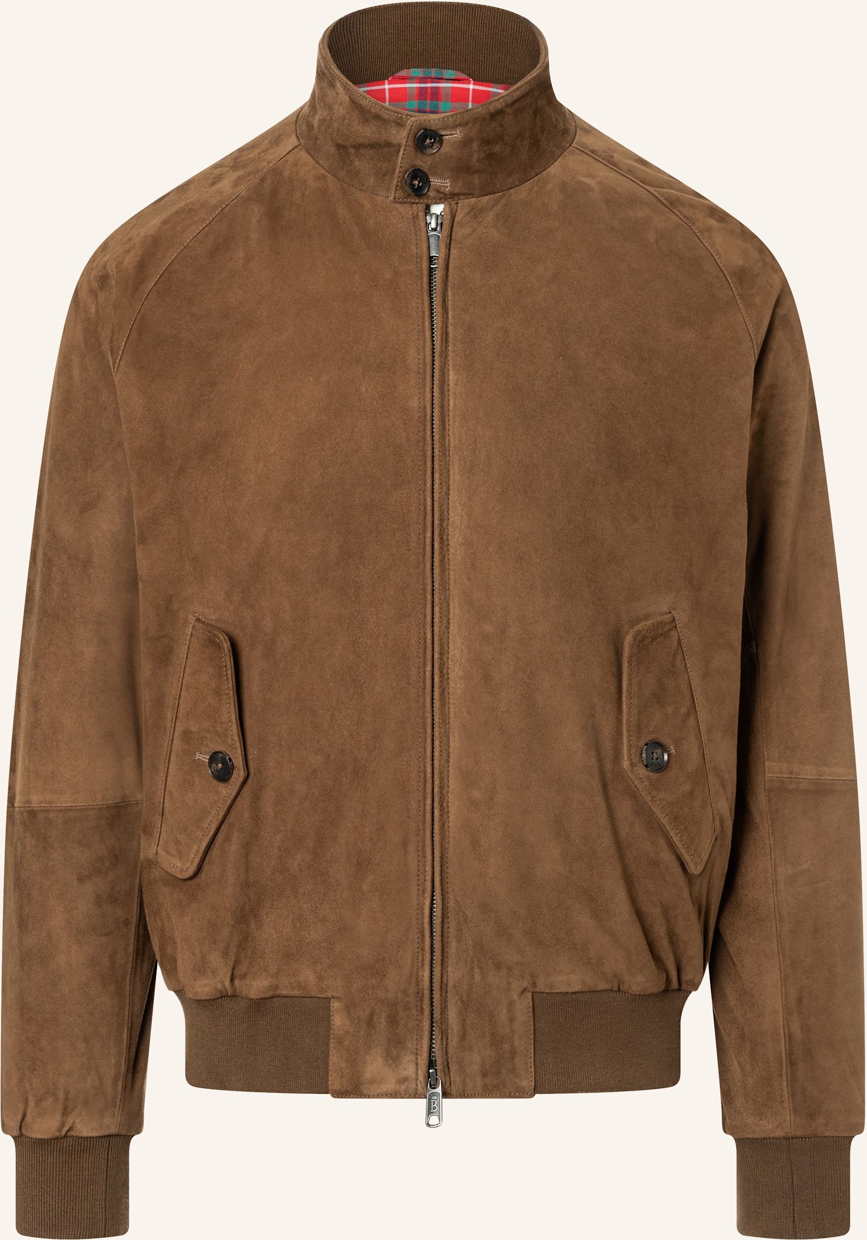 Baracuta Jacke g9 Harrington Suede gruen