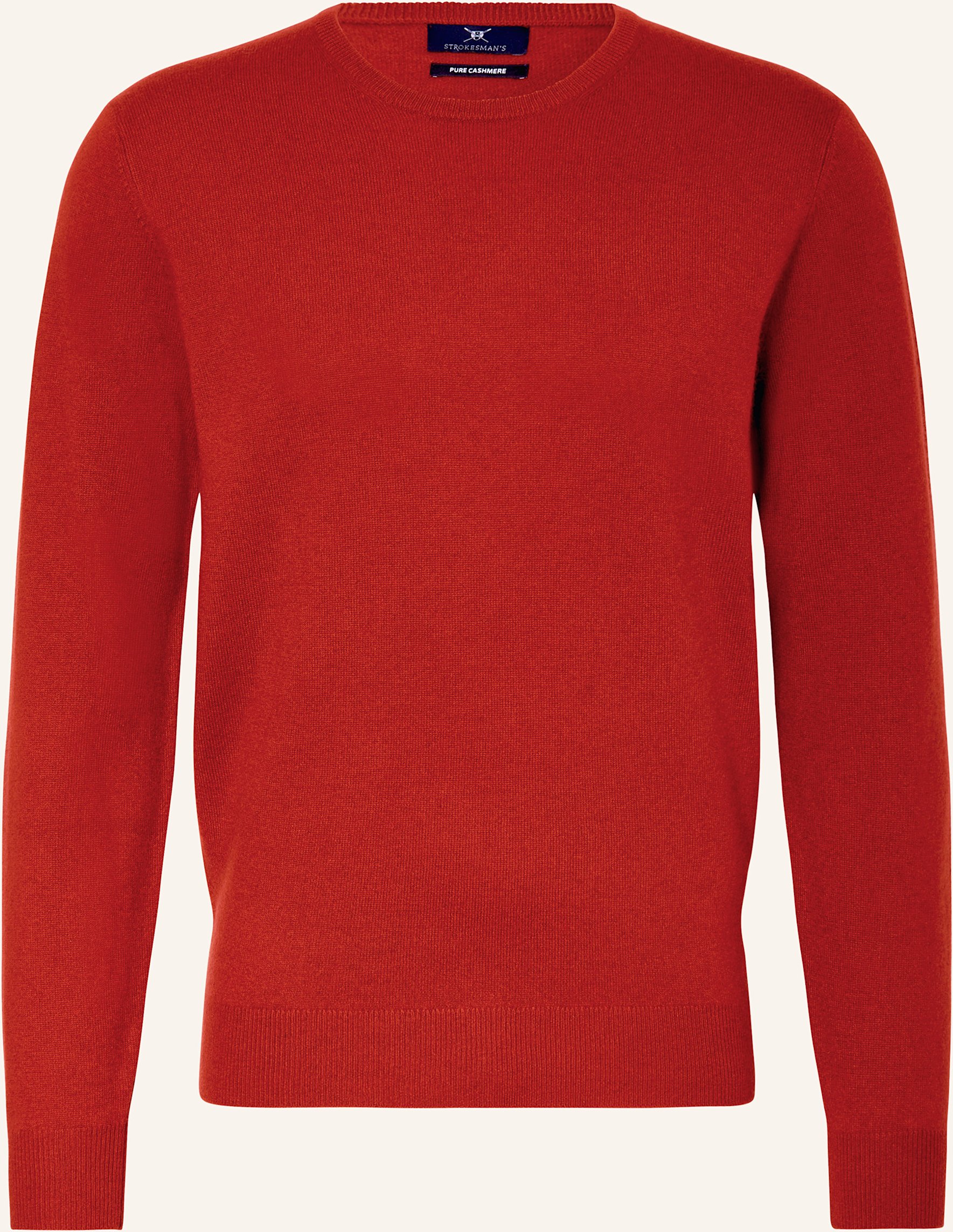 Strokesman's Cashmere-Pullover rot