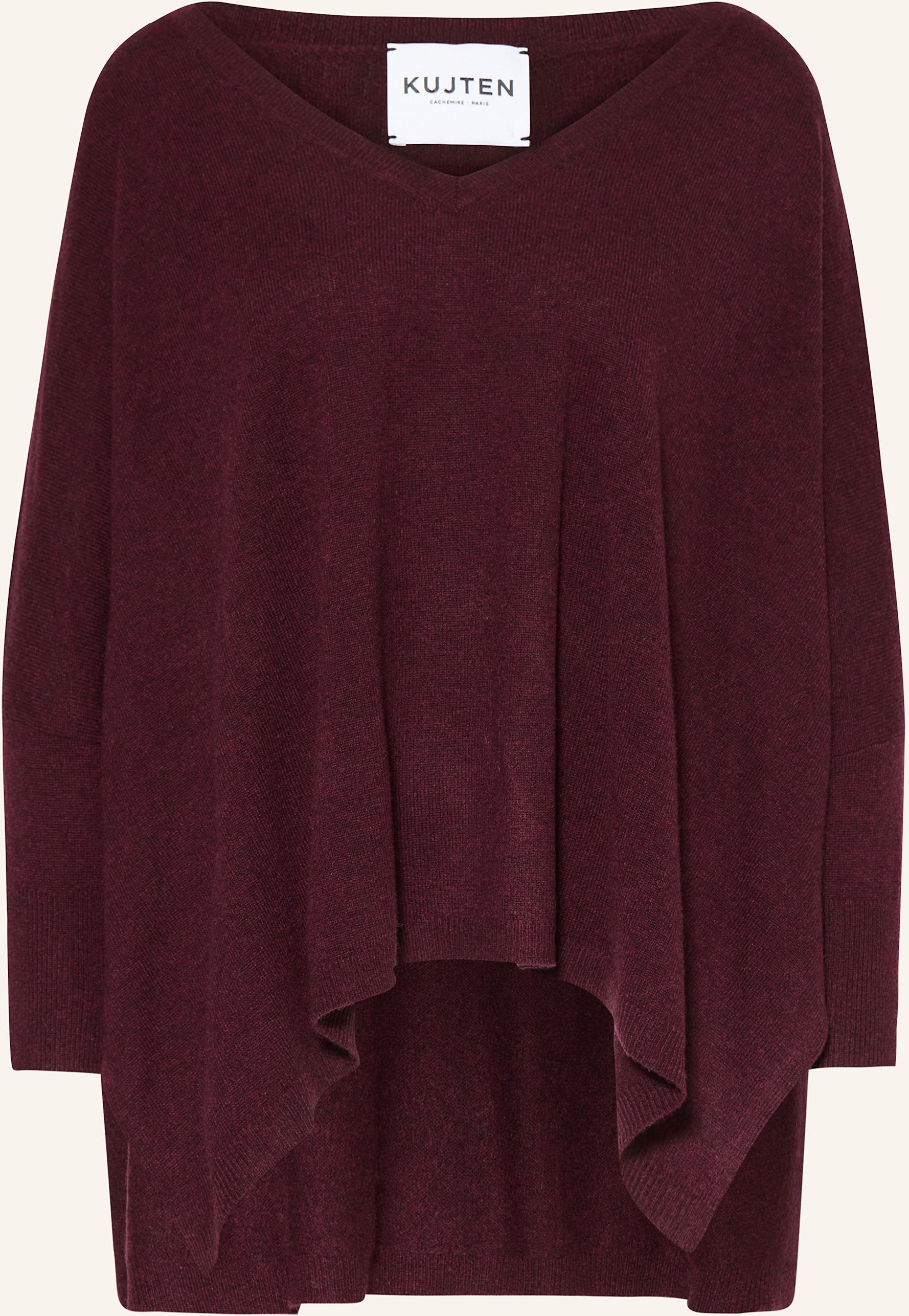 Thumbnail - Kujten Cashmere-Pullover Minie rot