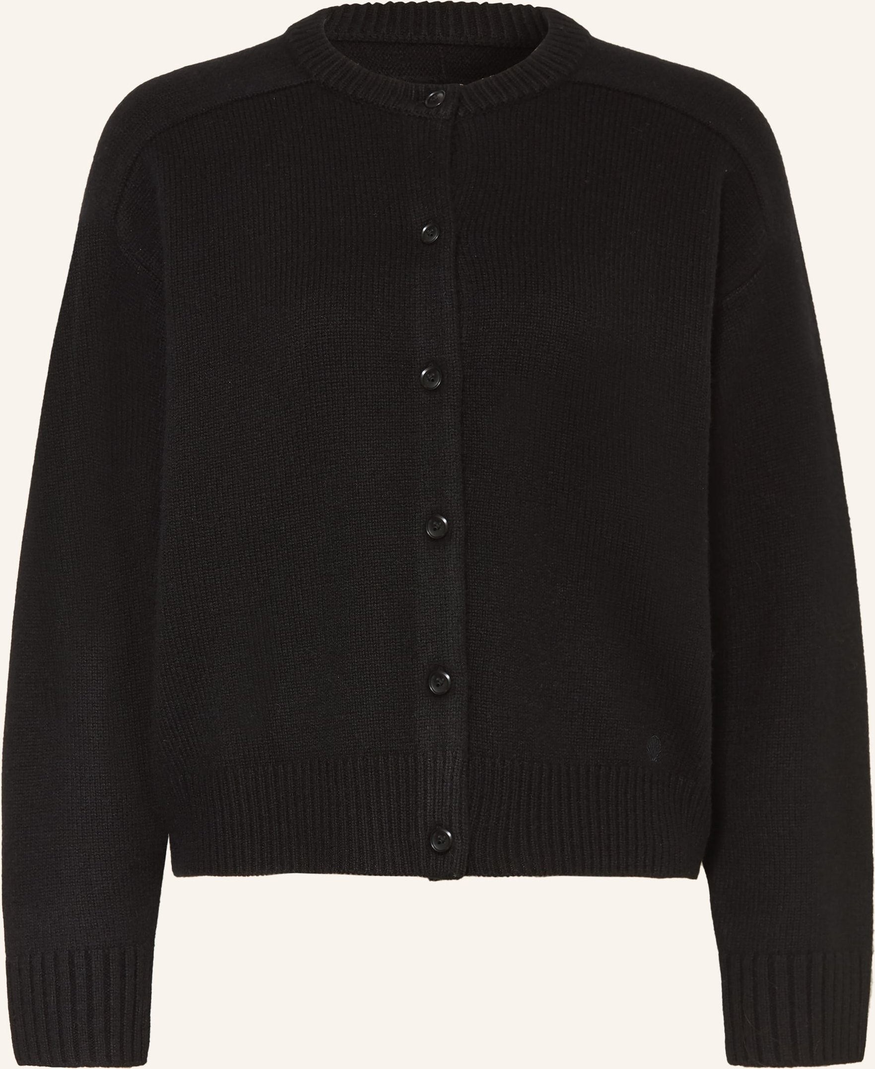 Loulou De Saison Strickjacke Aidar schwarz