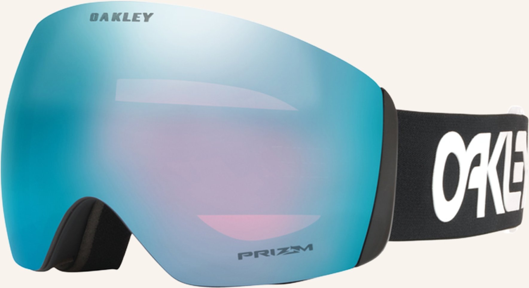 Oakley Skibrille Flight Deck schwarz