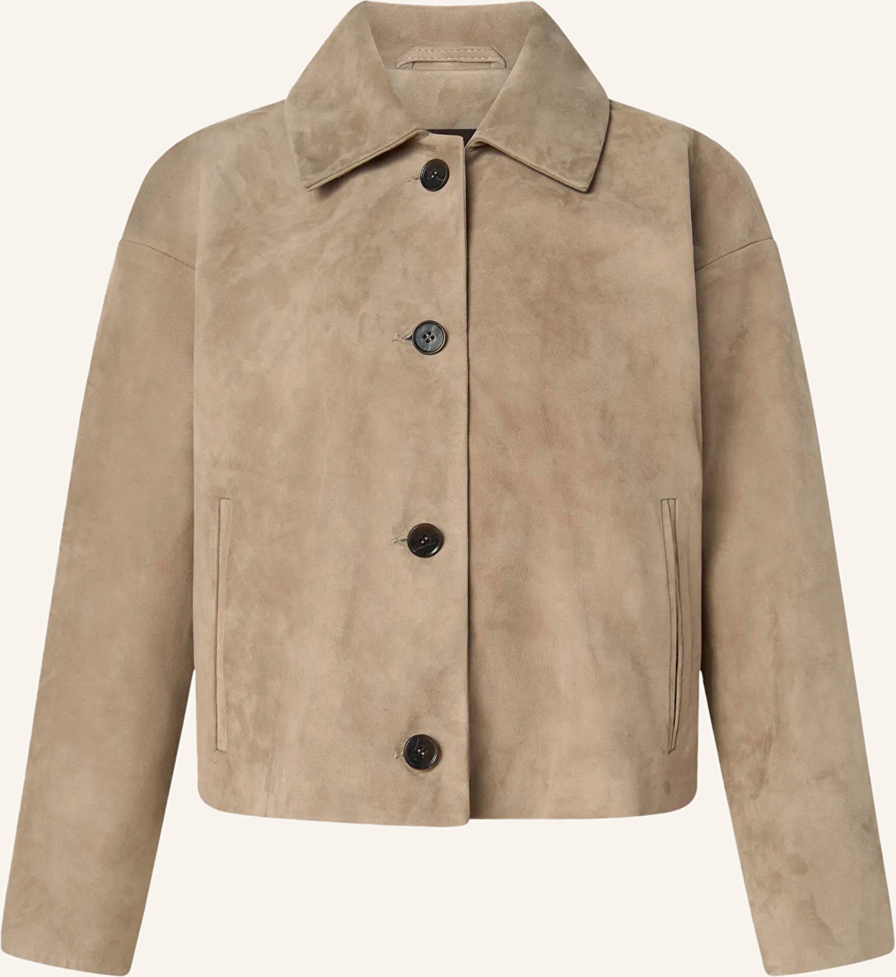 Windsor. Lederjacke beige
