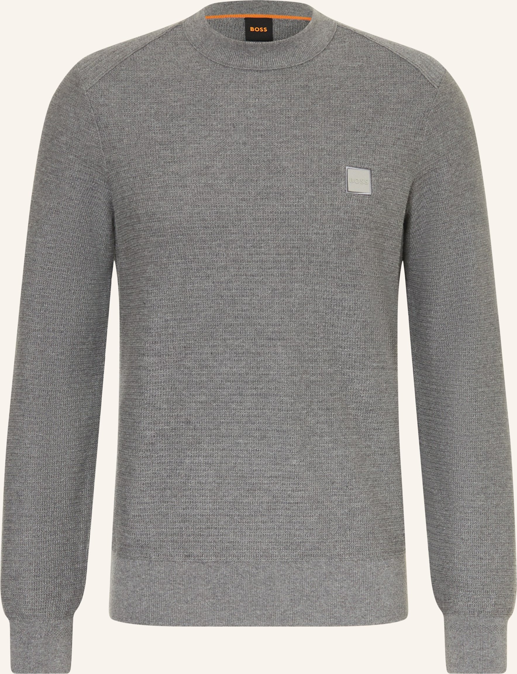 Boss Pullover Anion grau