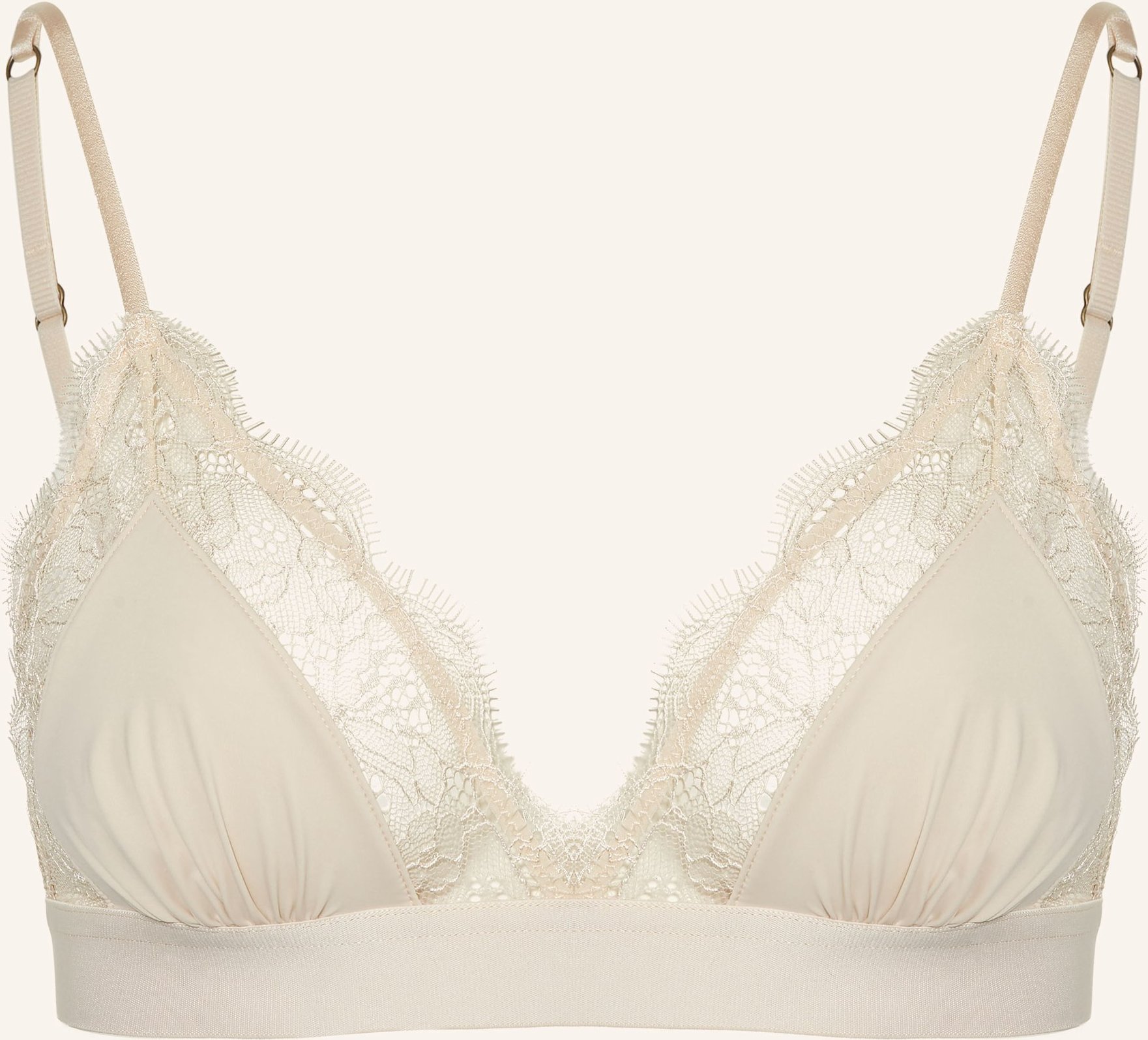 Love Stories Triangel-Bh Love Lace Evergreens beige