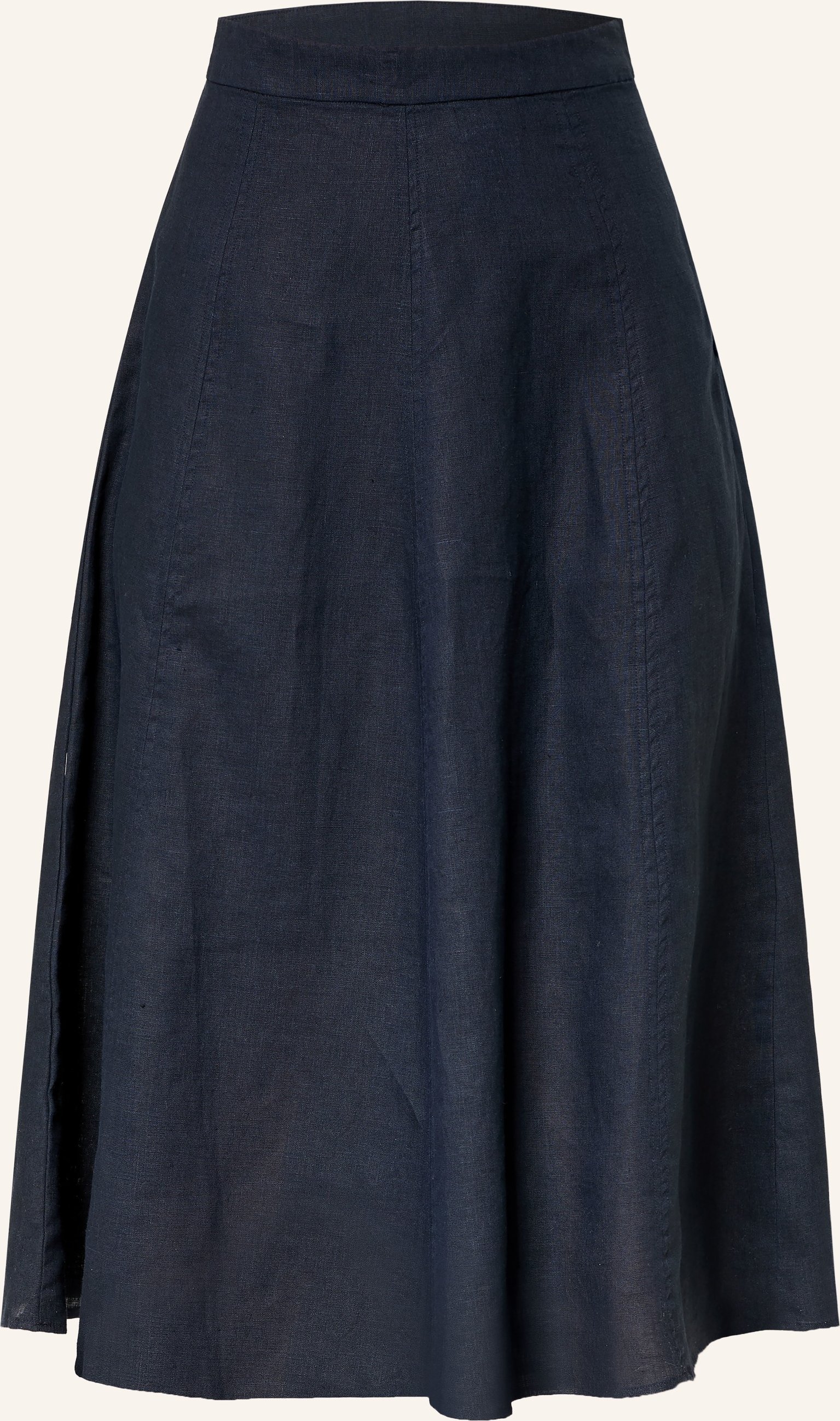 (The Mercer) N.Y. Leinenrock blau