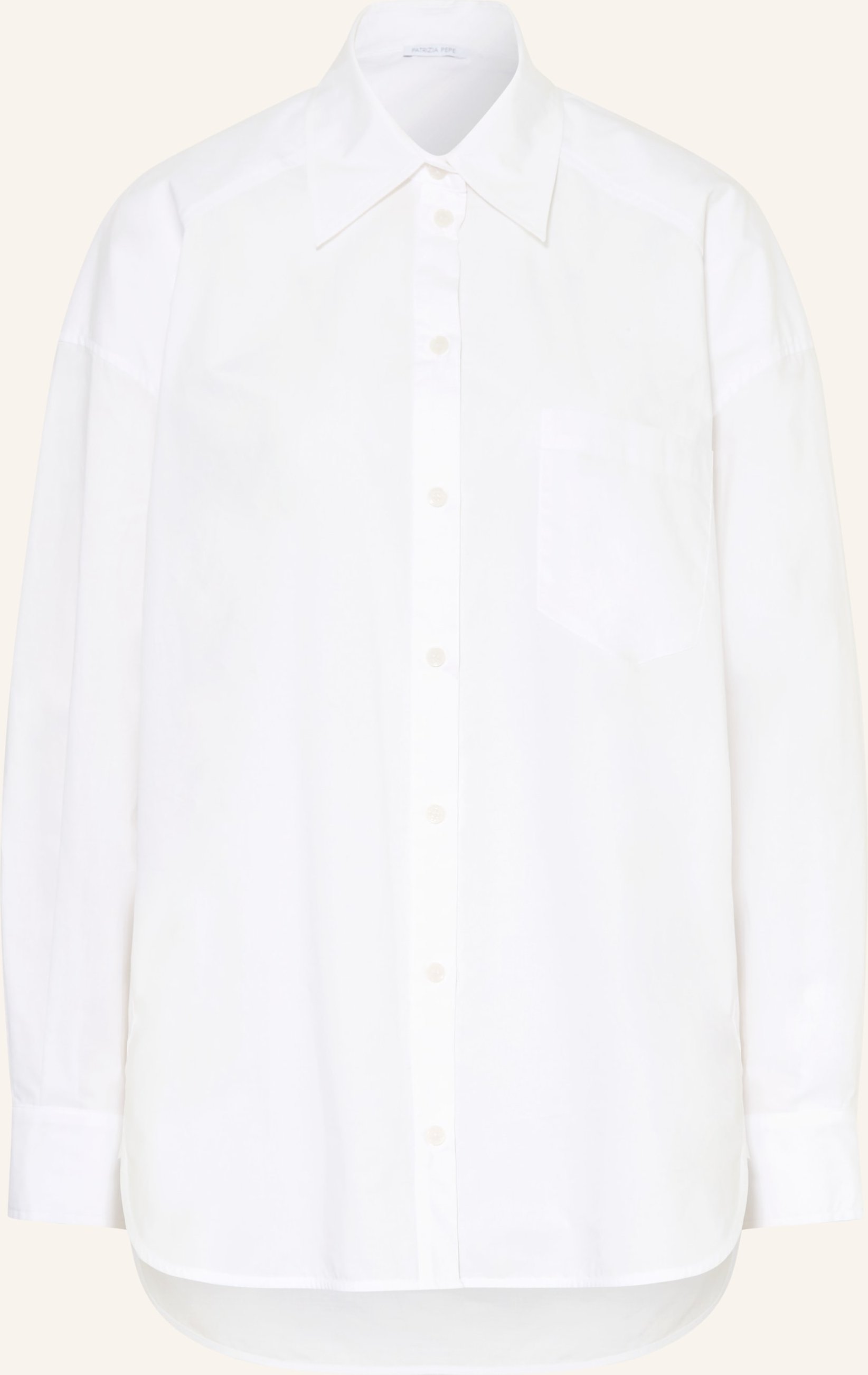 Patrizia Pepe Hemdbluse weiss