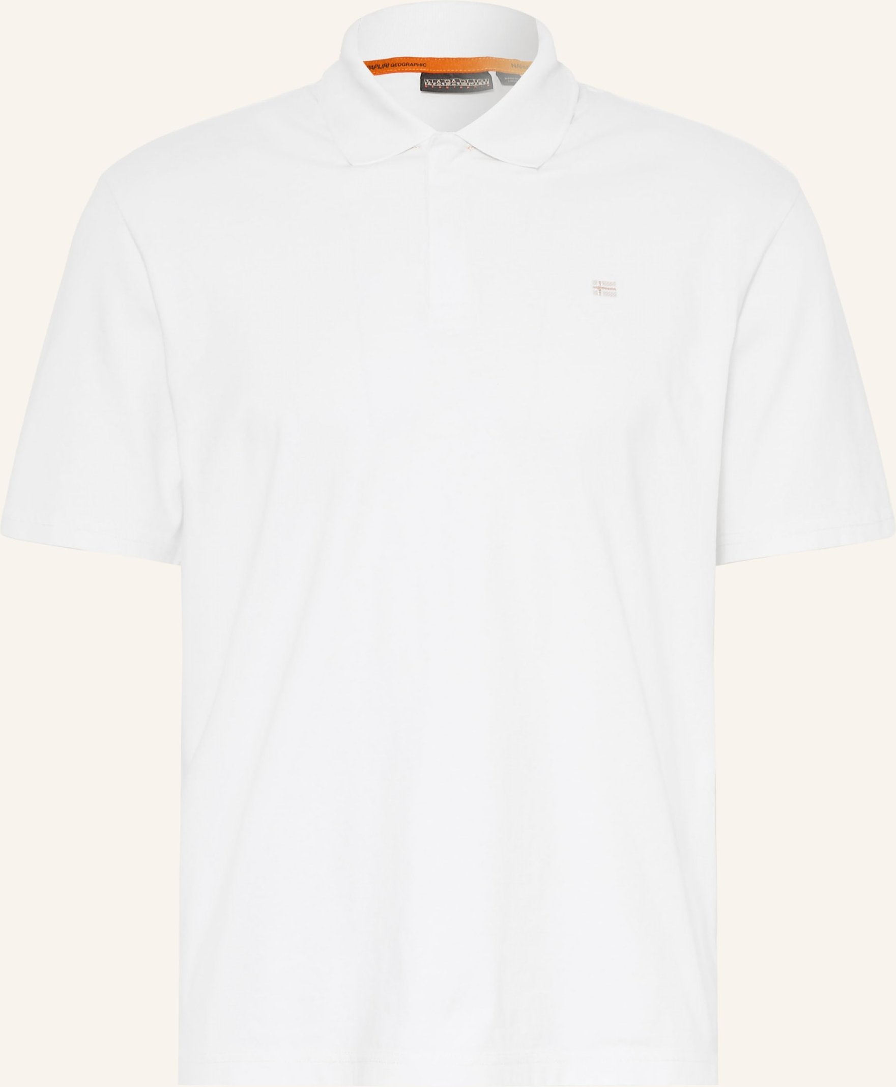 Napapijri Jersey-Poloshirt E-Nedles weiss