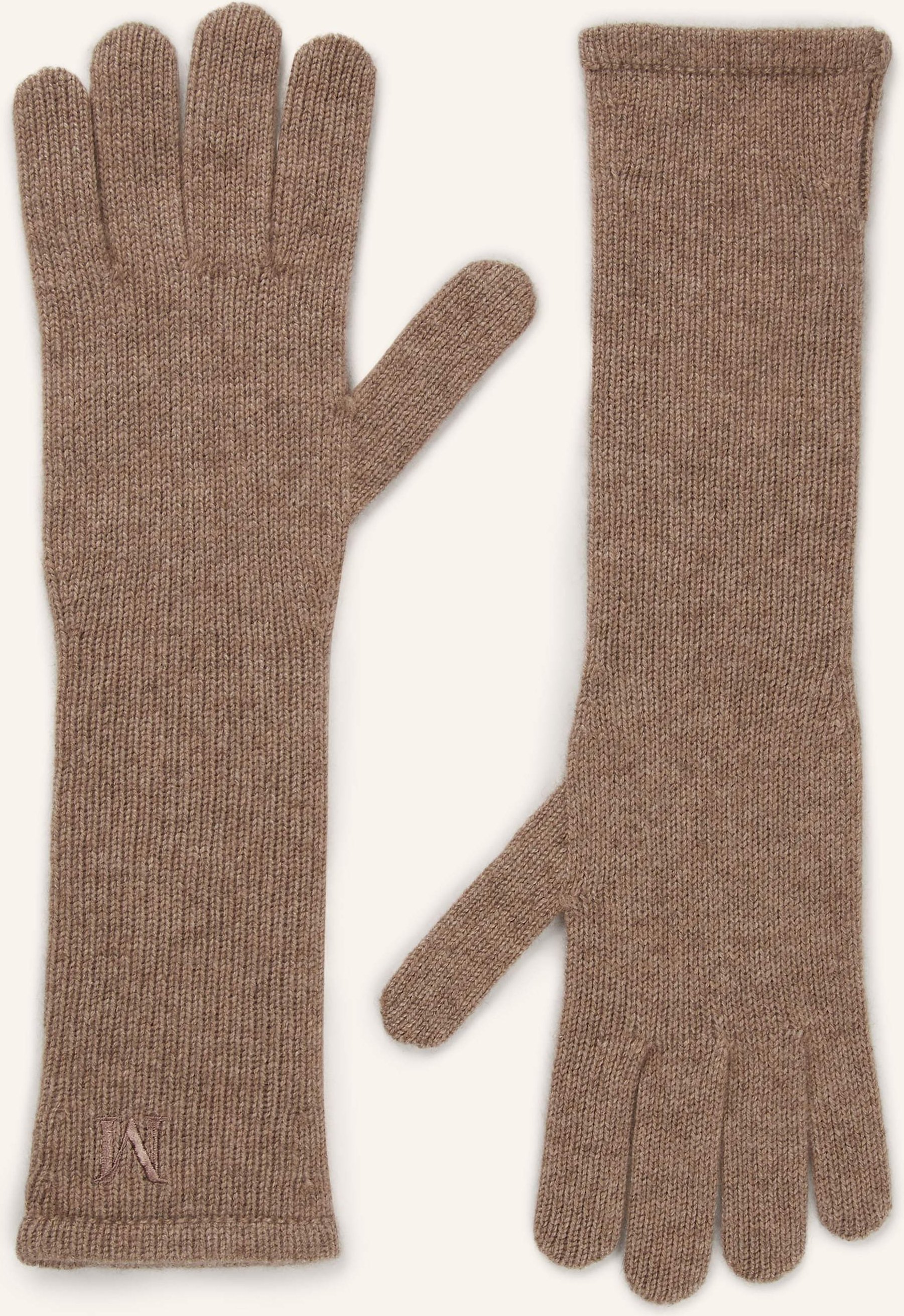 Max Mara Handschuhe Mmjock Aus Cashmere beige