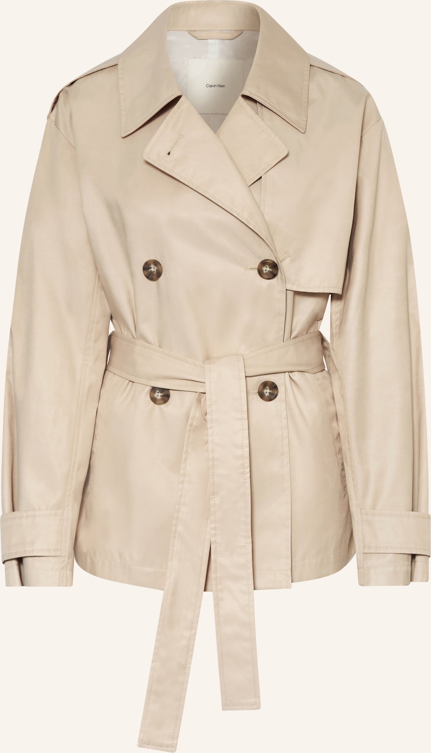 Calvin Klein Trench-Jacke beige
