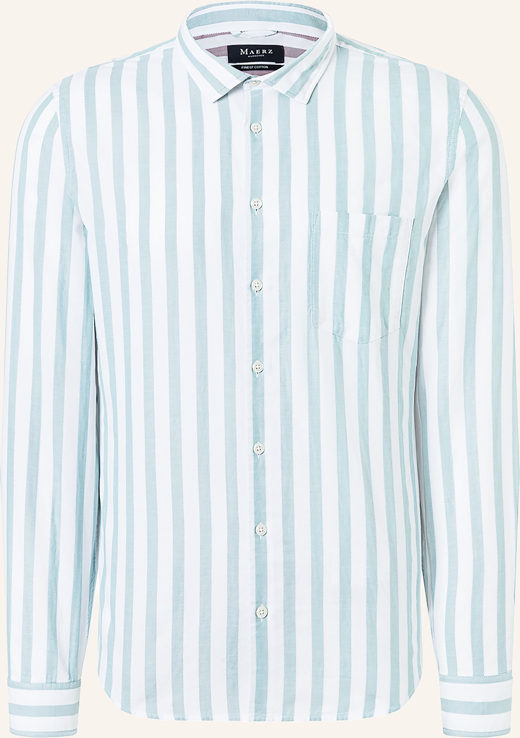 Maerz Muenchen Hemd Comfort Fit gruen