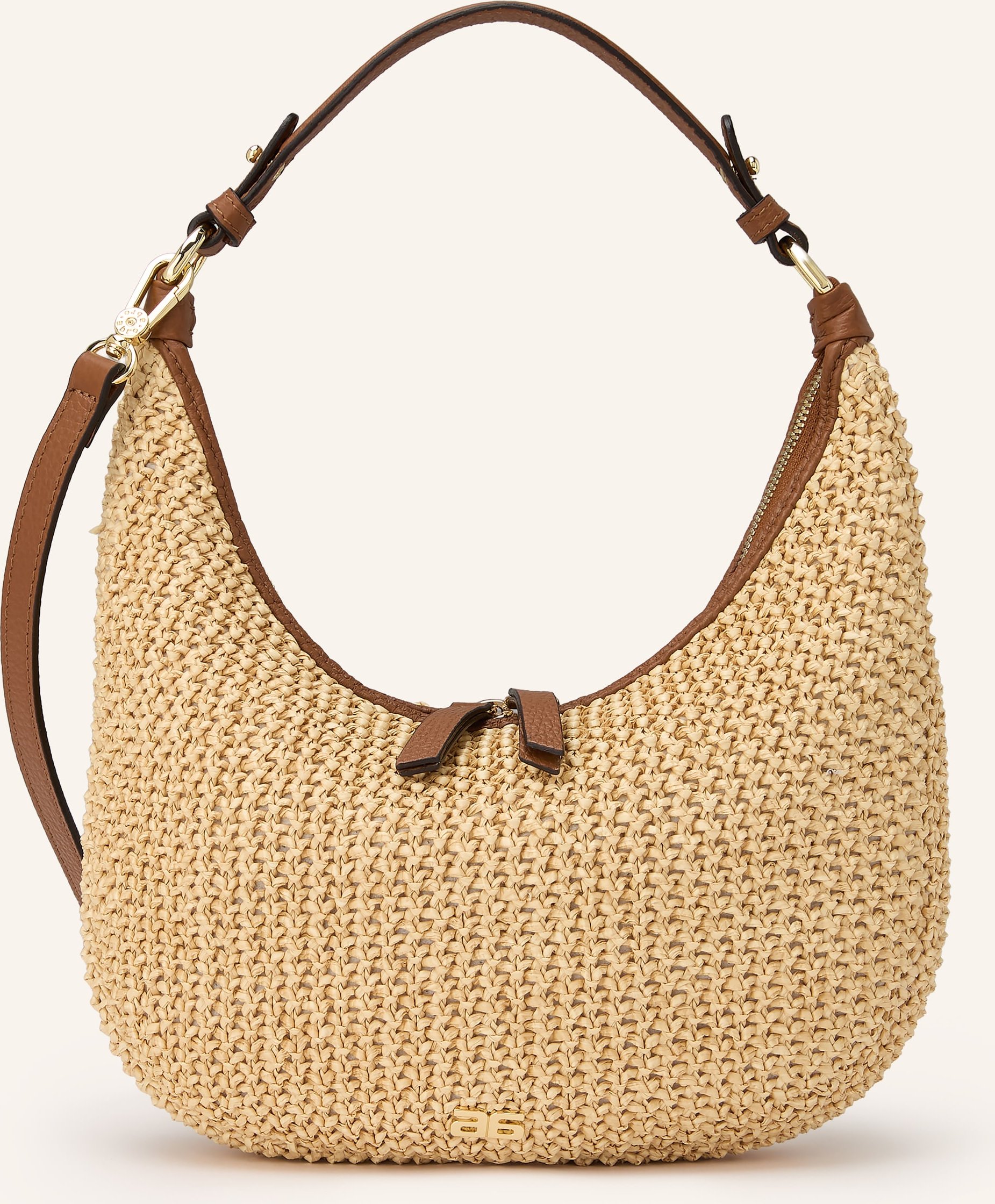 Abro Beuteltasche Nana Mini beige