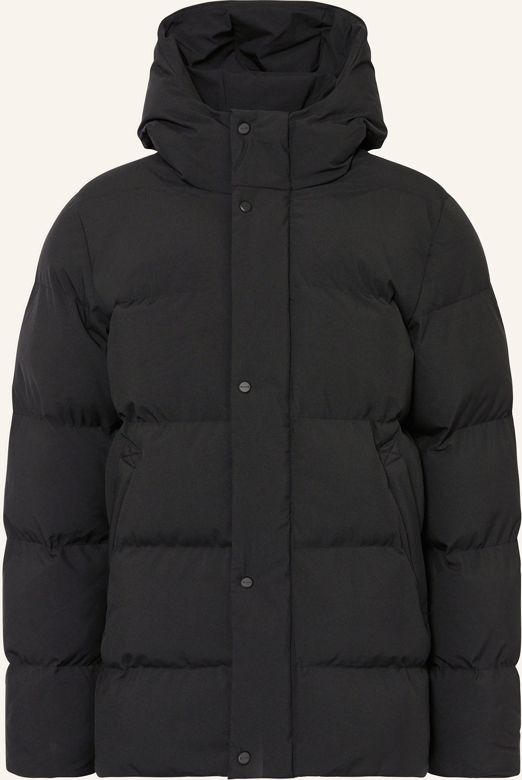 Thumbnail - Elvine Steppjacke Bror Rec schwarz
