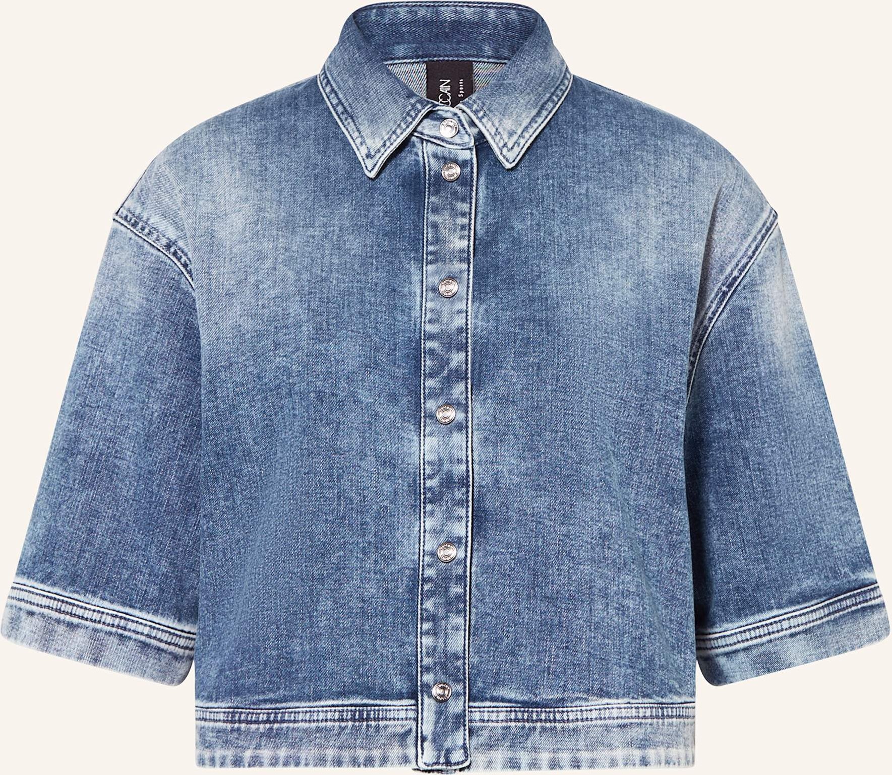 Marc Cain Jeans-Overjacket blau
