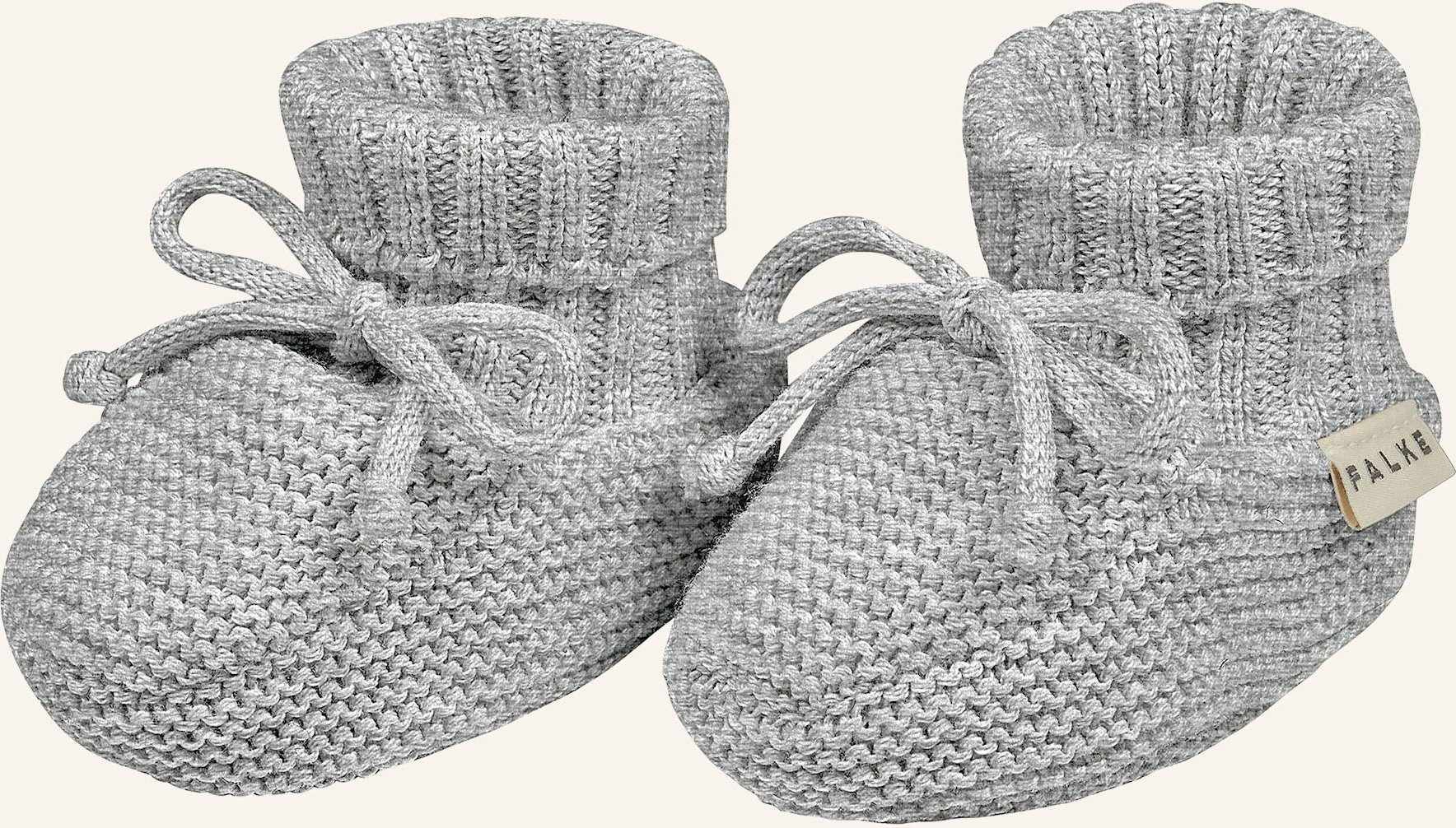 Falke Socken Knitted Bootsock grau