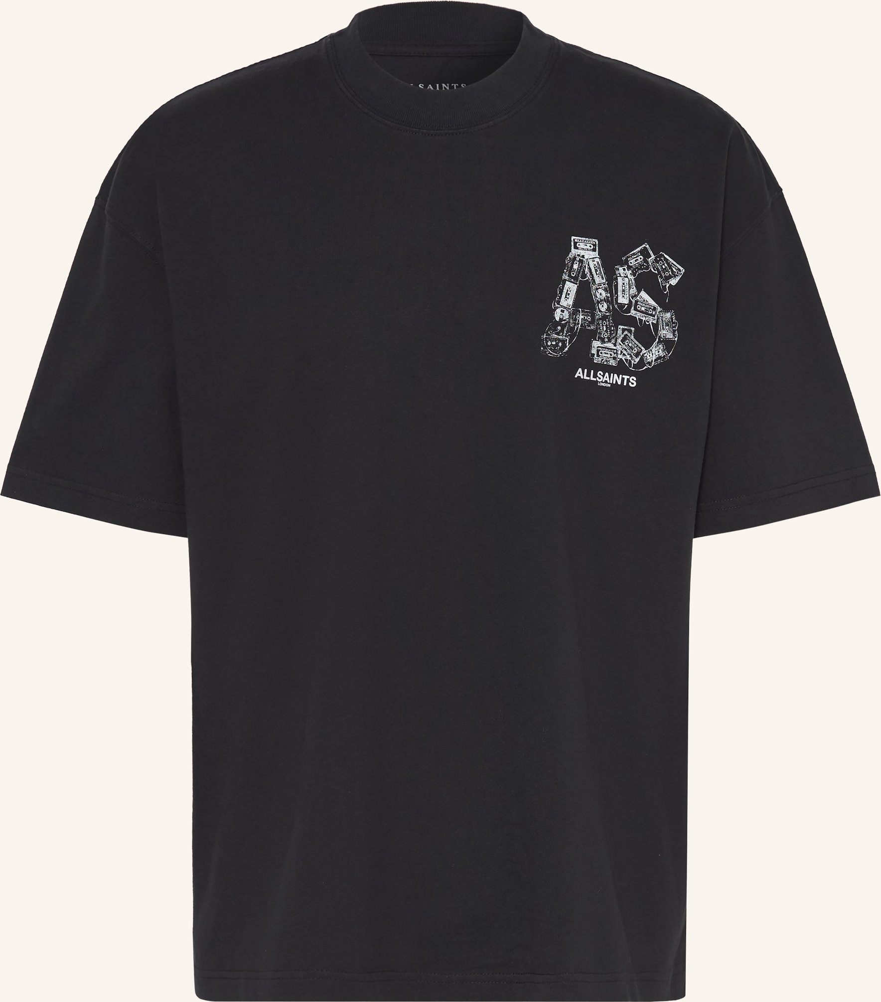Allsaints T-Shirt schwarz