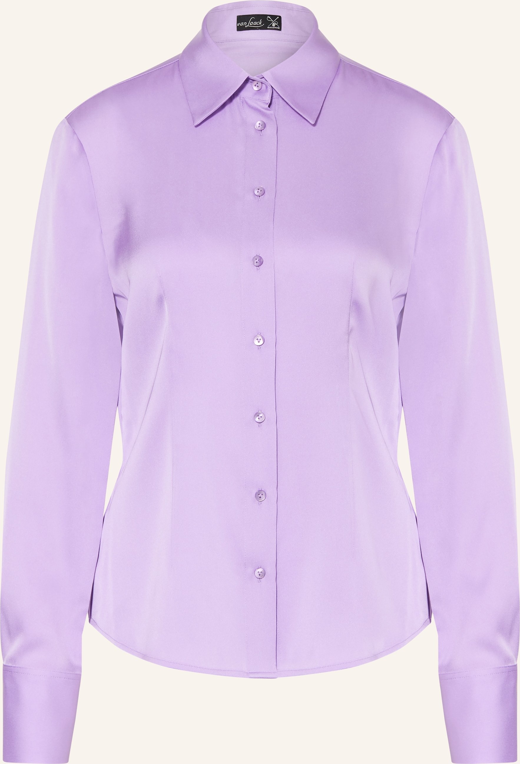 Van Laack Hemdbluse Vl-Uliz-Xx Aus Seide lila