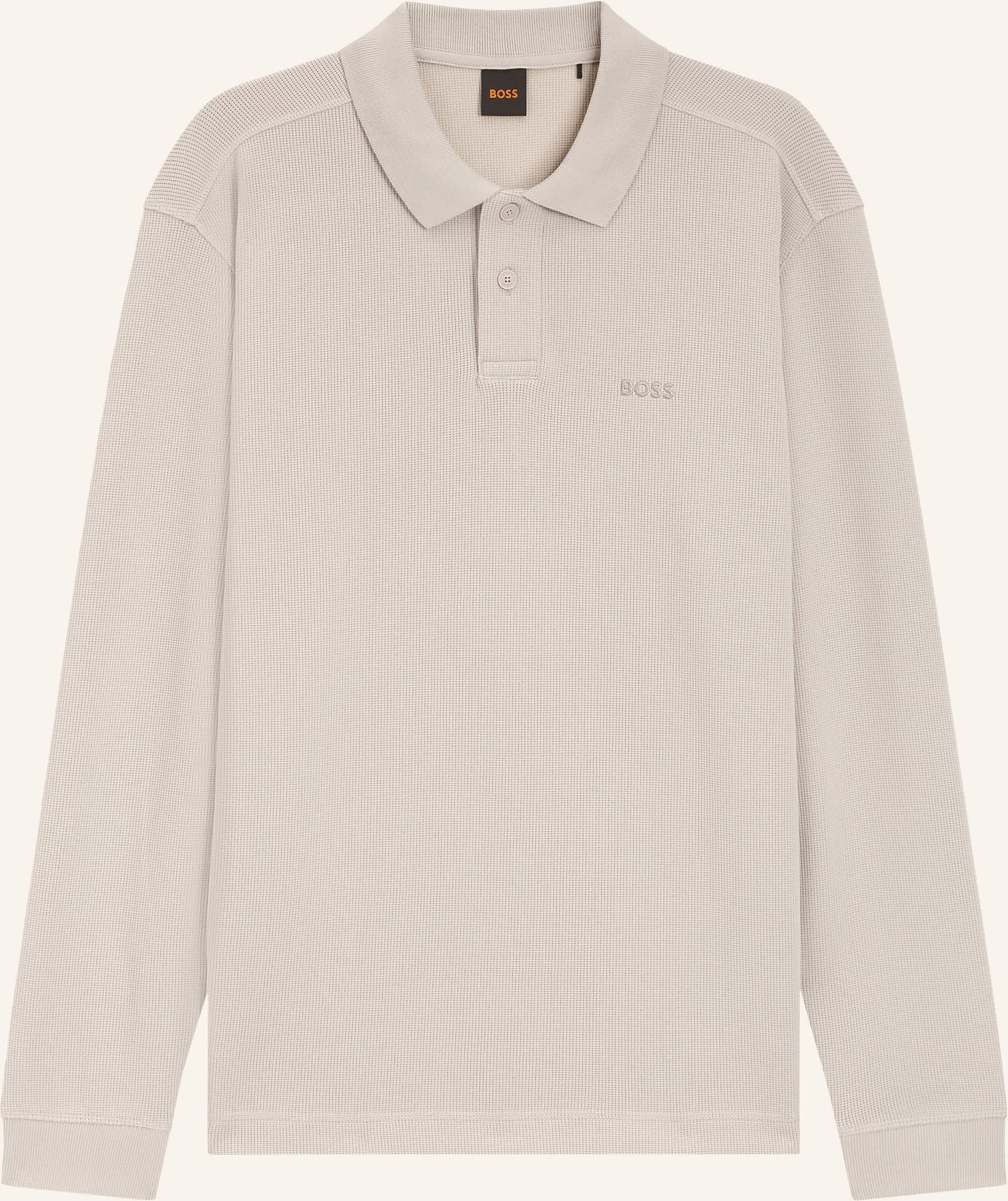Boss Piqué-Poloshirt Pete Regular Fit beige