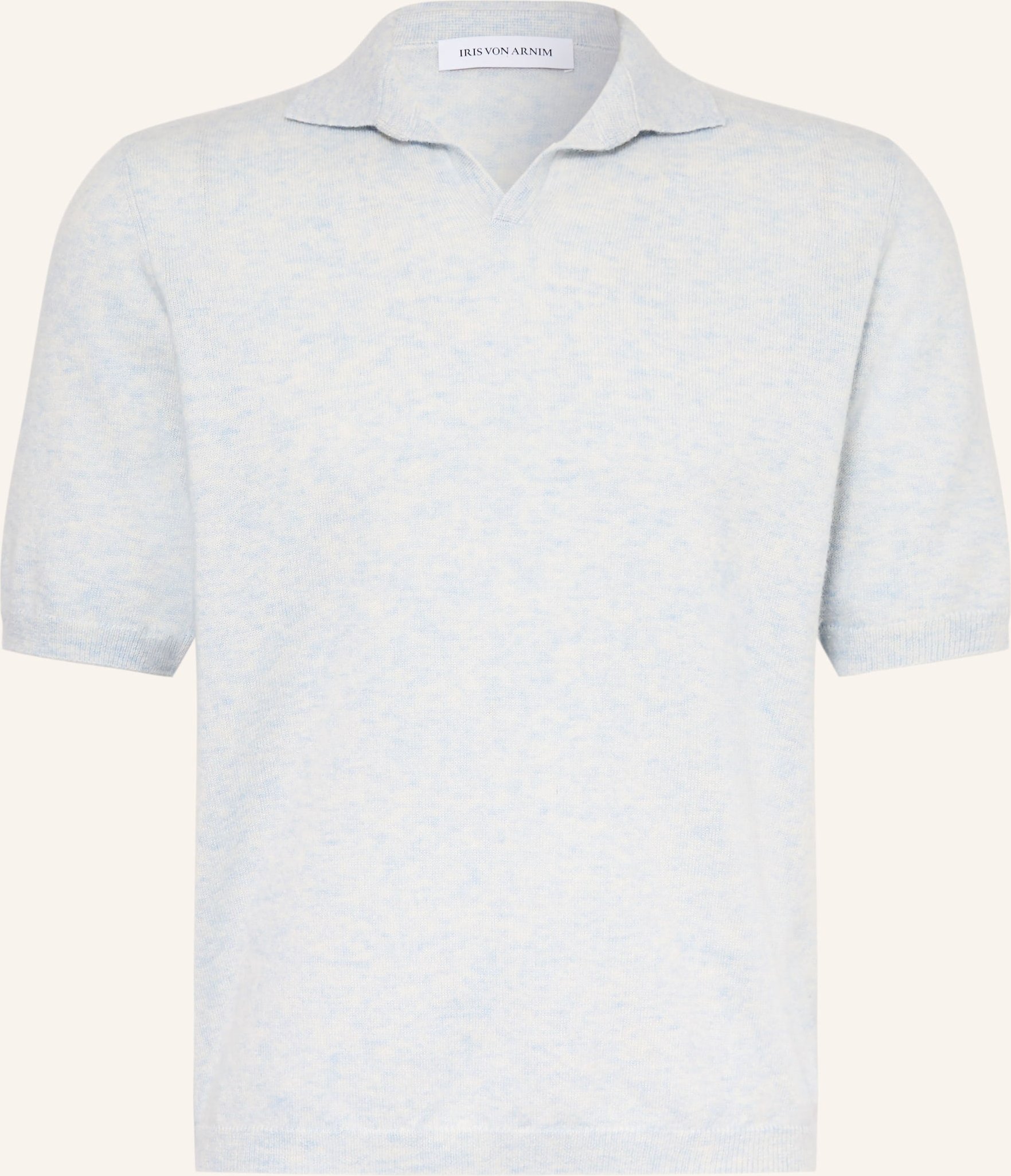 Iris Von Arnim Strickshirt Ameca Aus Cashmere blau