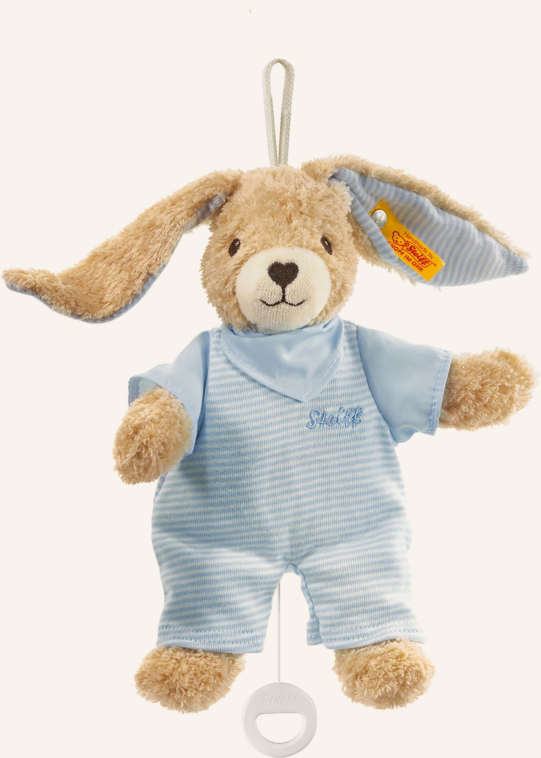 Steiff Kuscheltier Hoppel Hase Spieluhr 20 Cm, Blau blau