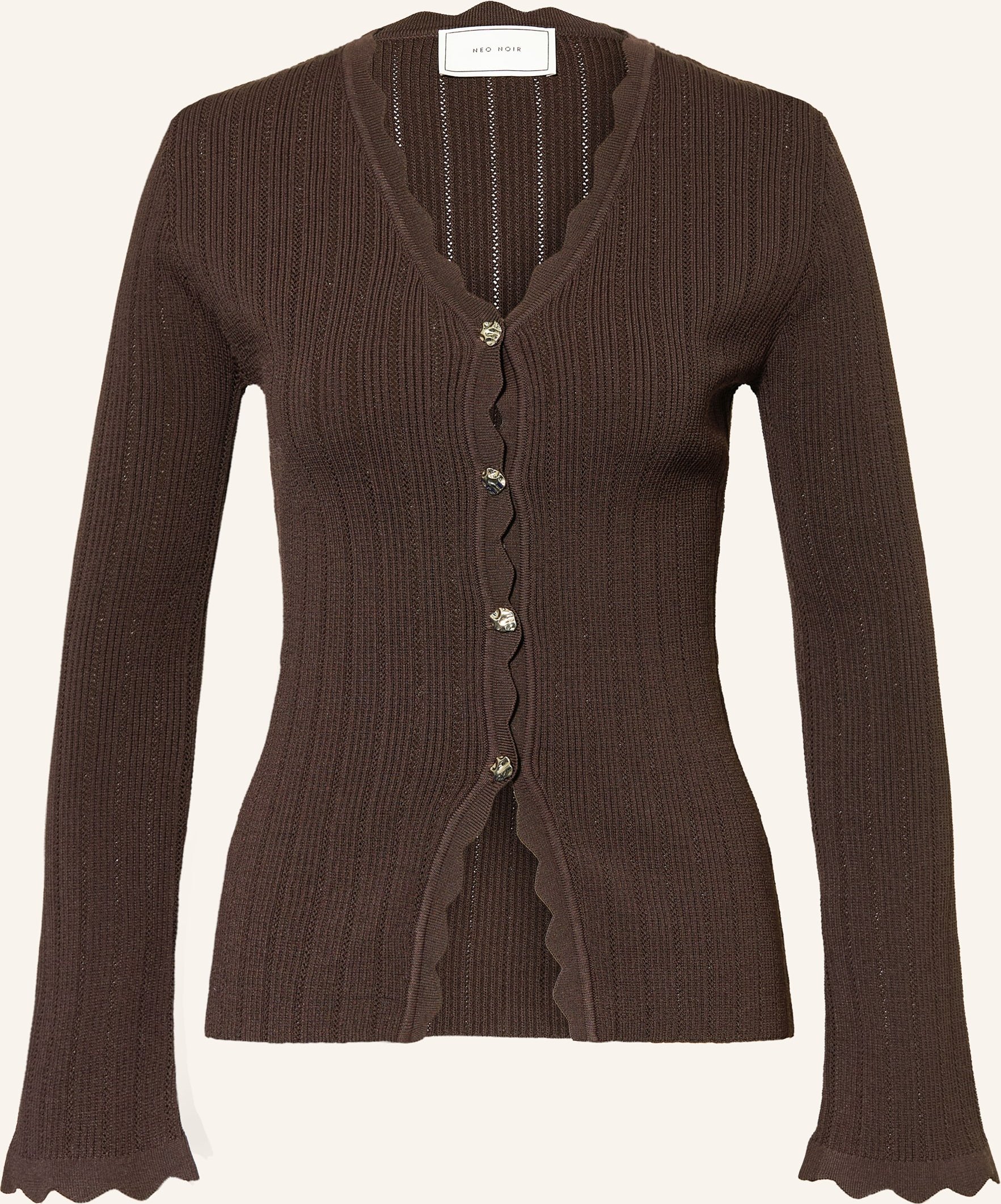 Neo Noir Strickjacke Clara braun