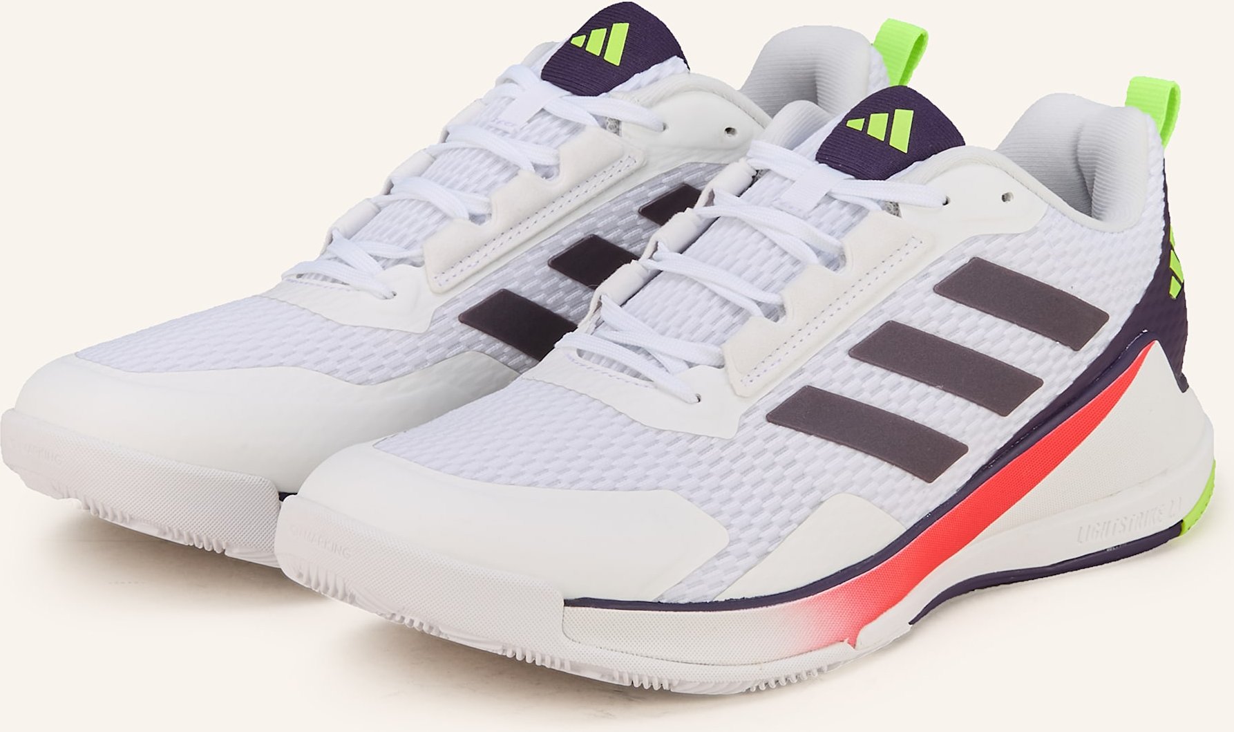 Adidas Indoorschuhe Novaflight 2 weiss