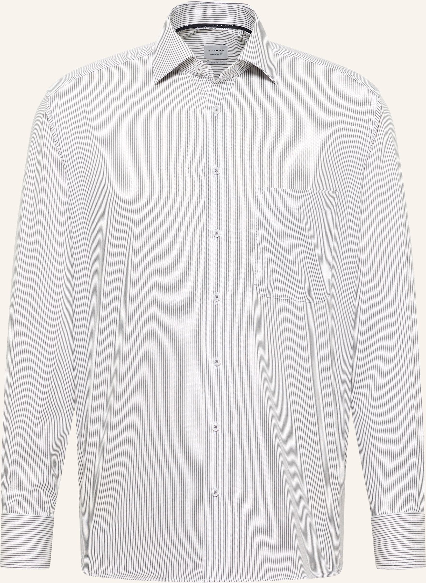 Eterna Hemd Comfort Fit grau