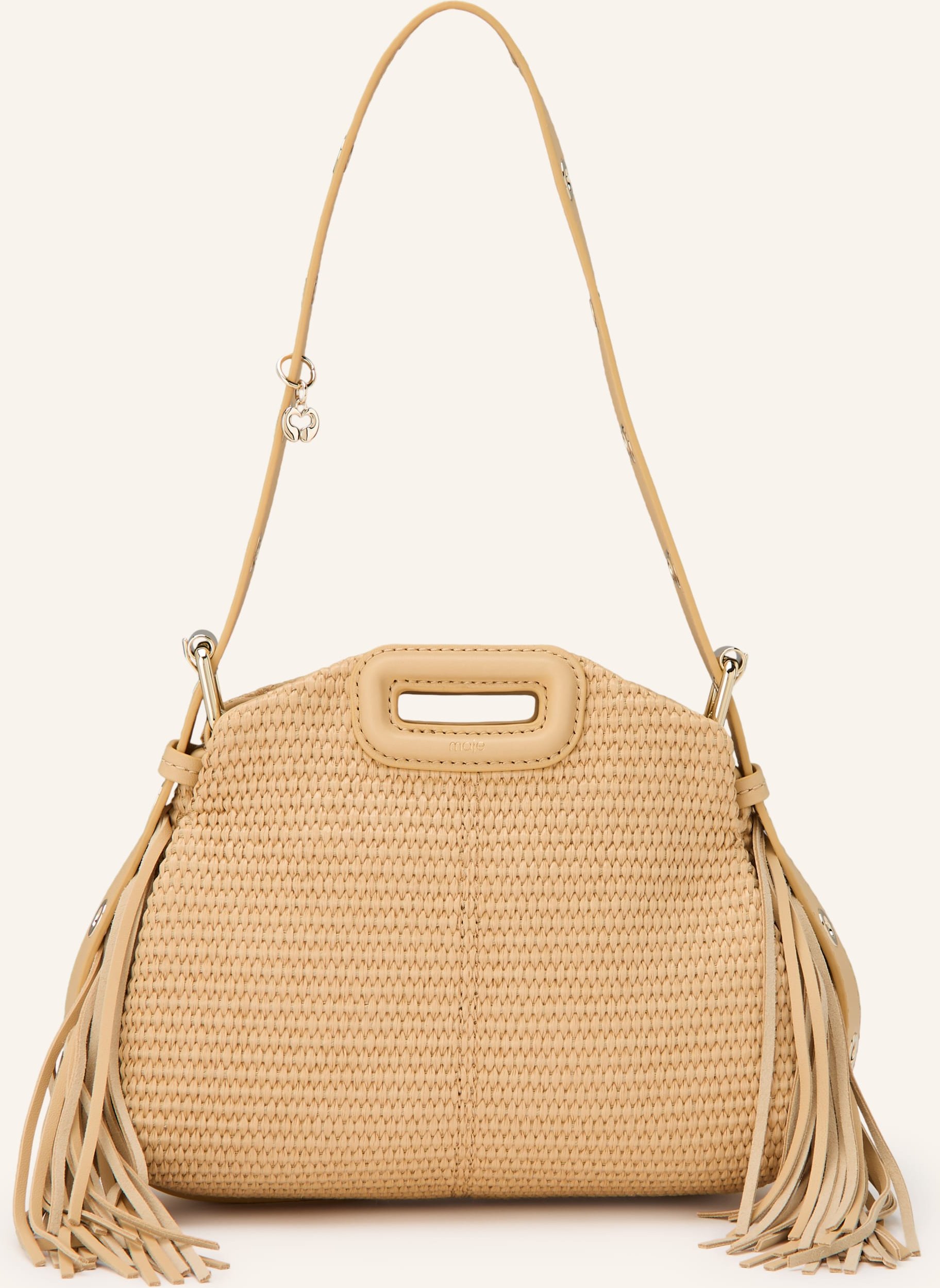 Maje Handtasche beige