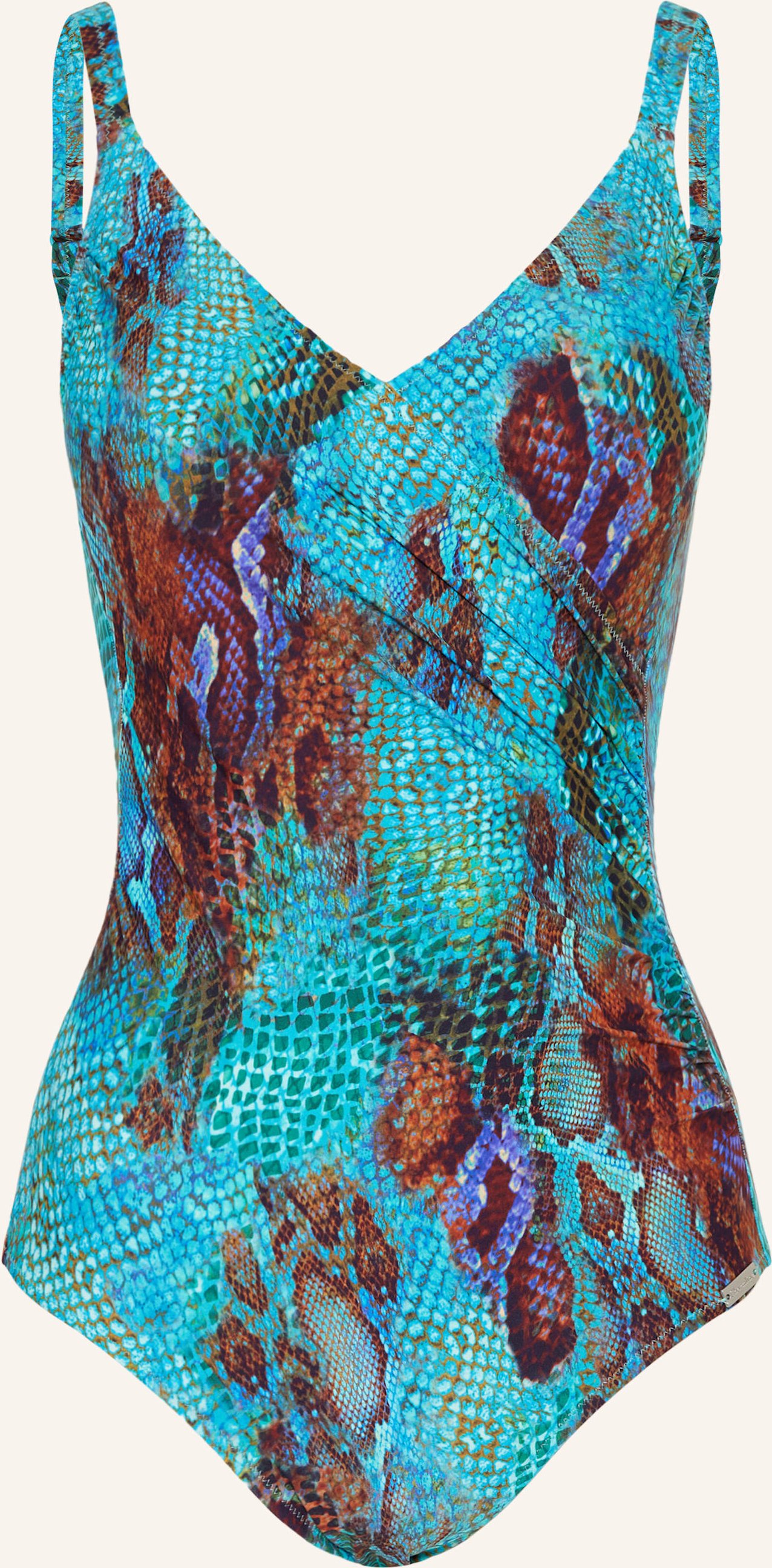Thumbnail - Charmline Shape-Badeanzug Aquatic Reptile blau