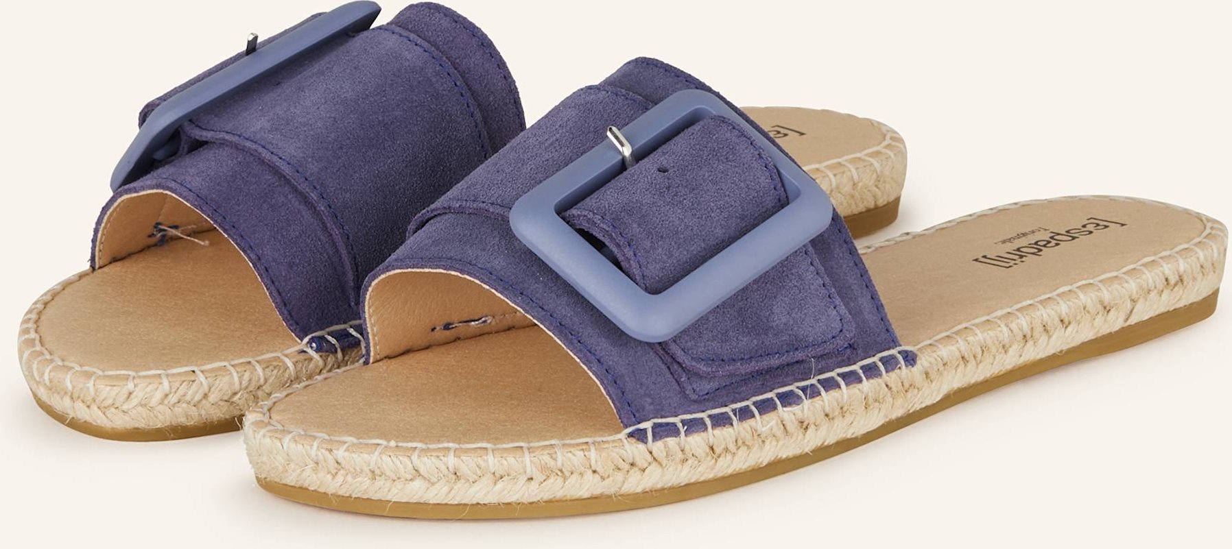 Espadrij L'originale Pantoletten Belfort blau