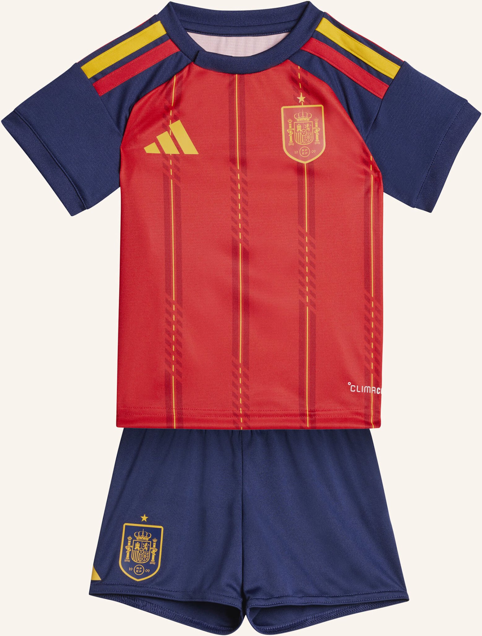 Adidas Spanien 26 Heimausrüstung Für Babys rot