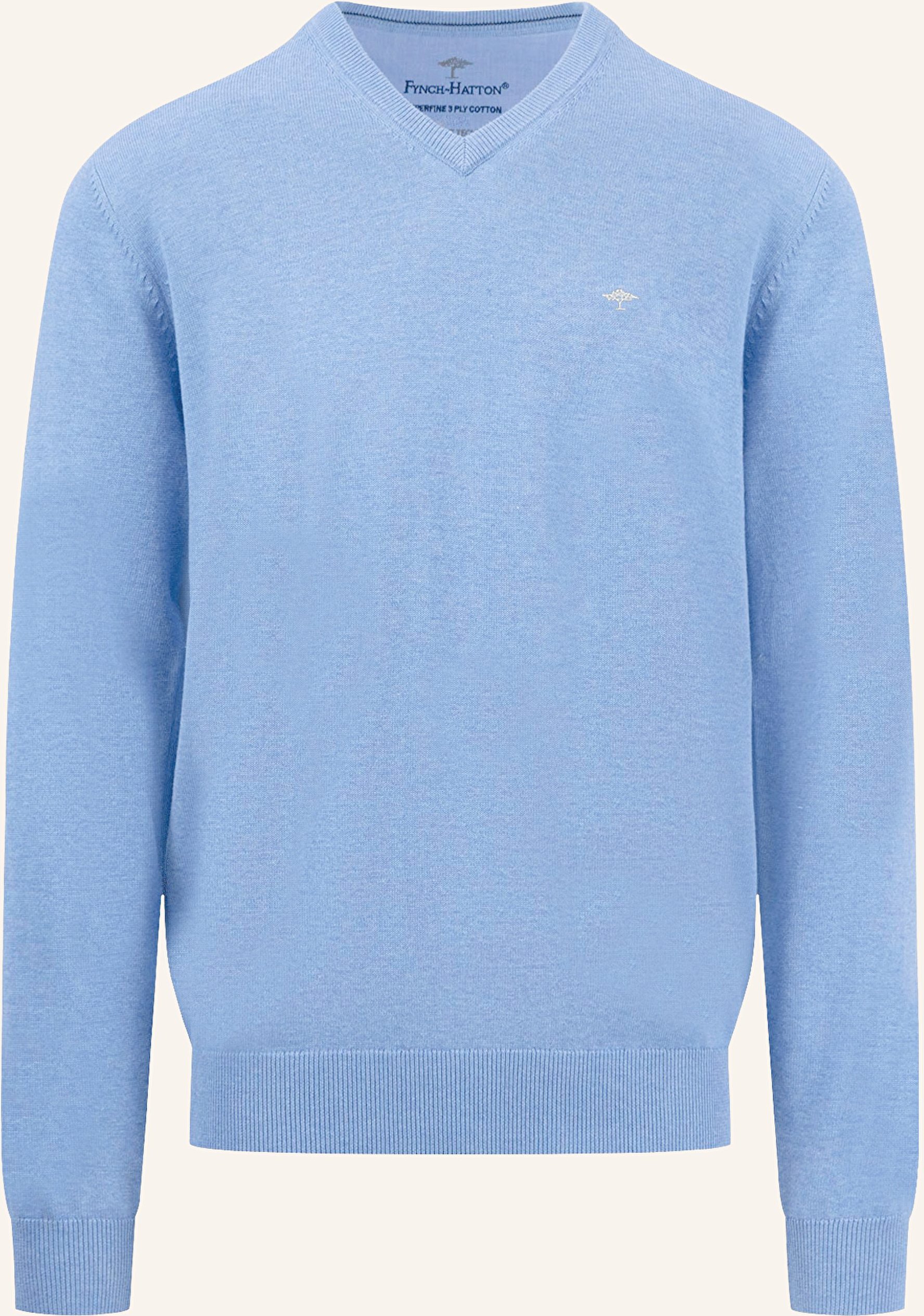 Fynch-Hatton Pullover blau