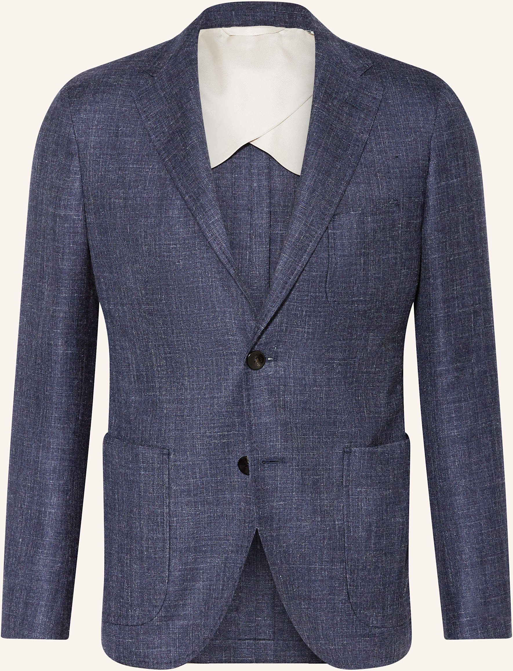 Agnona Sakko Slim Fit blau