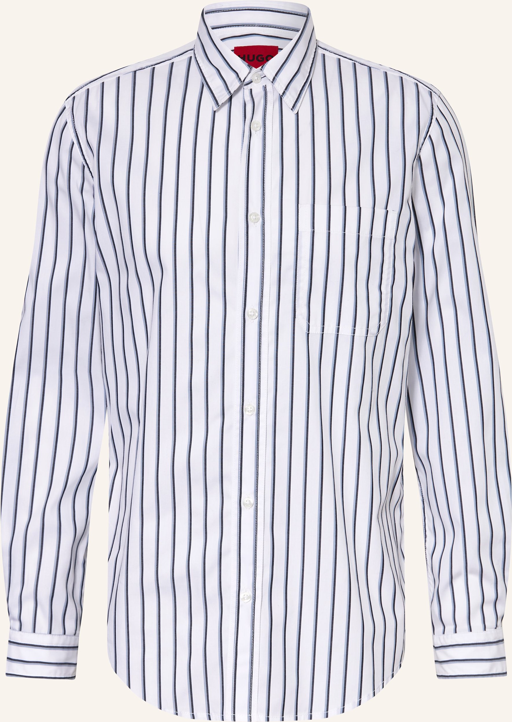 Hugo Hemd Erillo Oversize Fit weiss