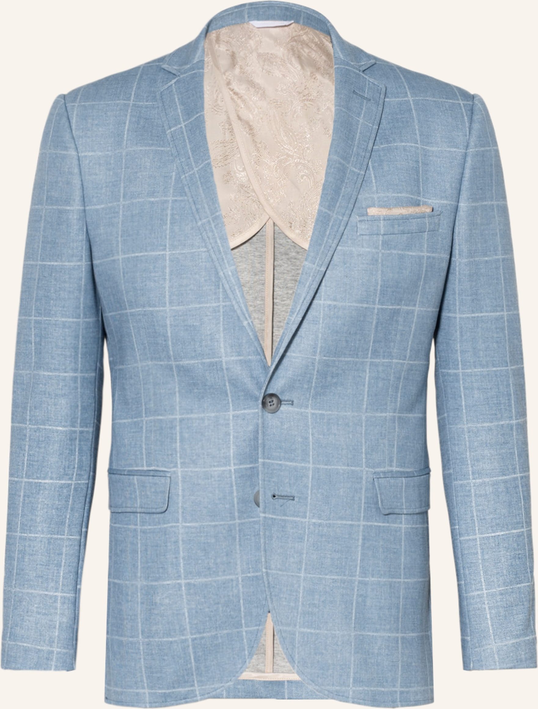Paul Anzugsakko Slim Fit blau