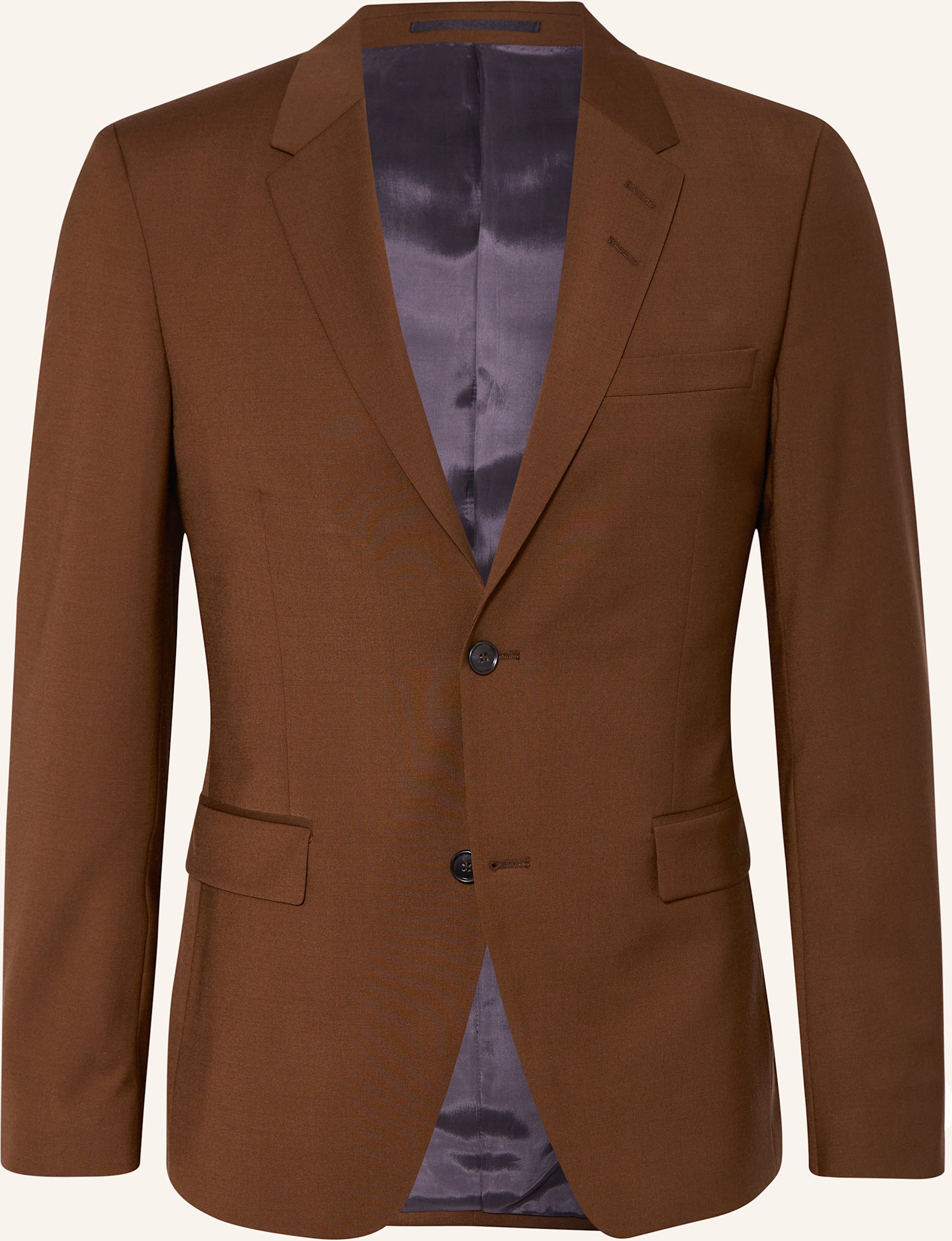 Tiger Of Sweden Anzugsakko Jamie Extra Slim Fit braun