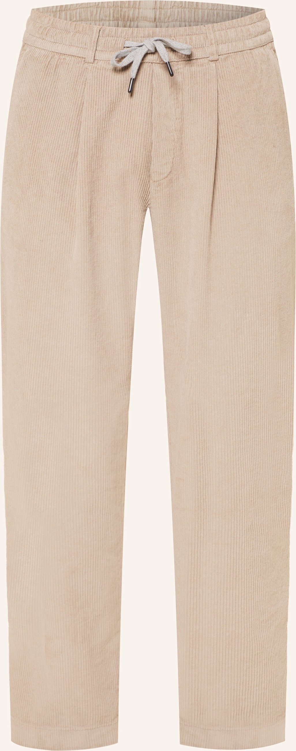 Maerz Muenchen Cordhose Im Jogging-Stil Slim Fit braun