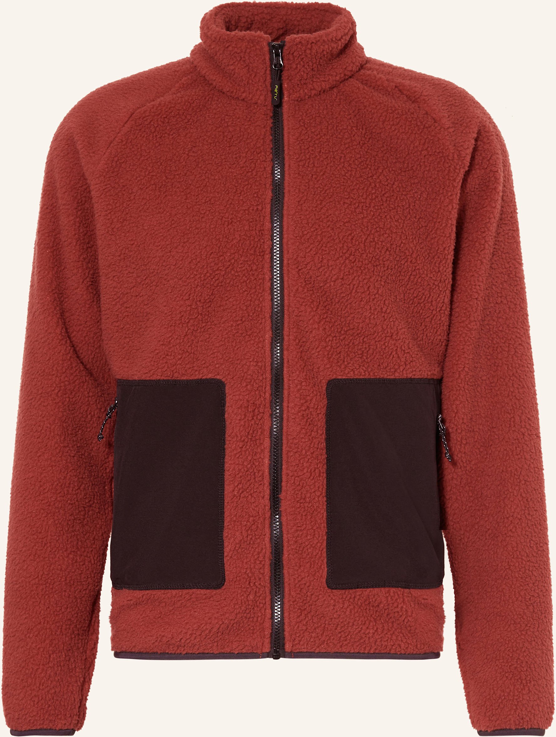 Me°Ru' Fleecejacke Evaton rot