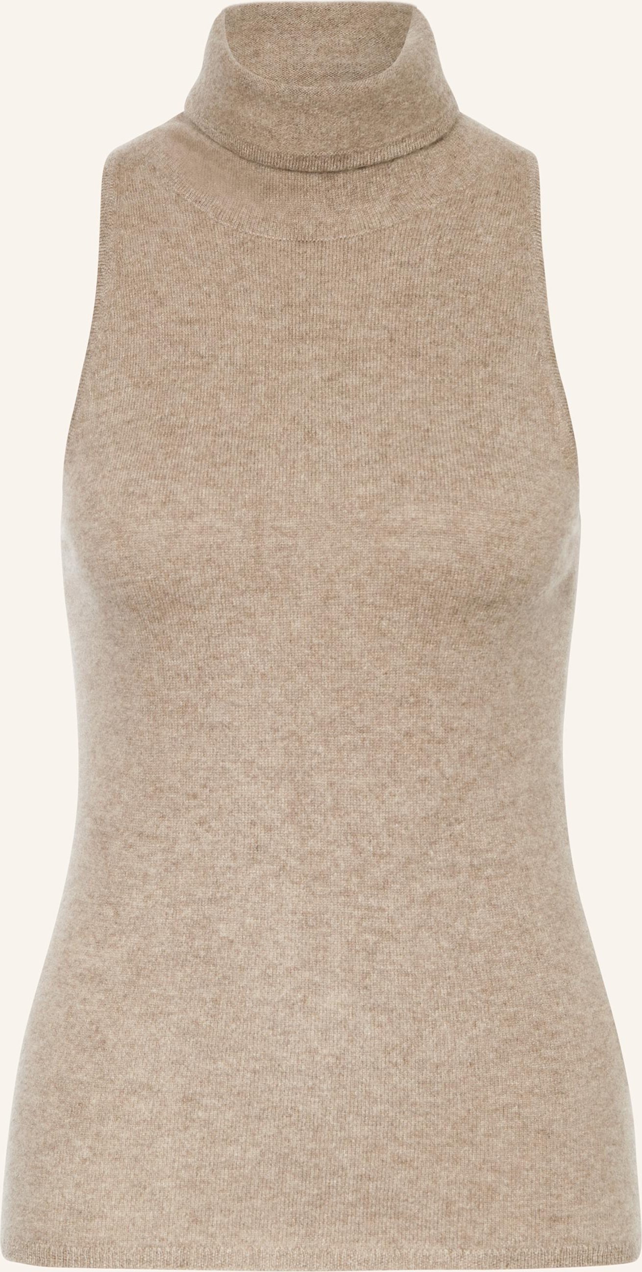 Almada Label Stricktop Vida Aus Cashmere braun